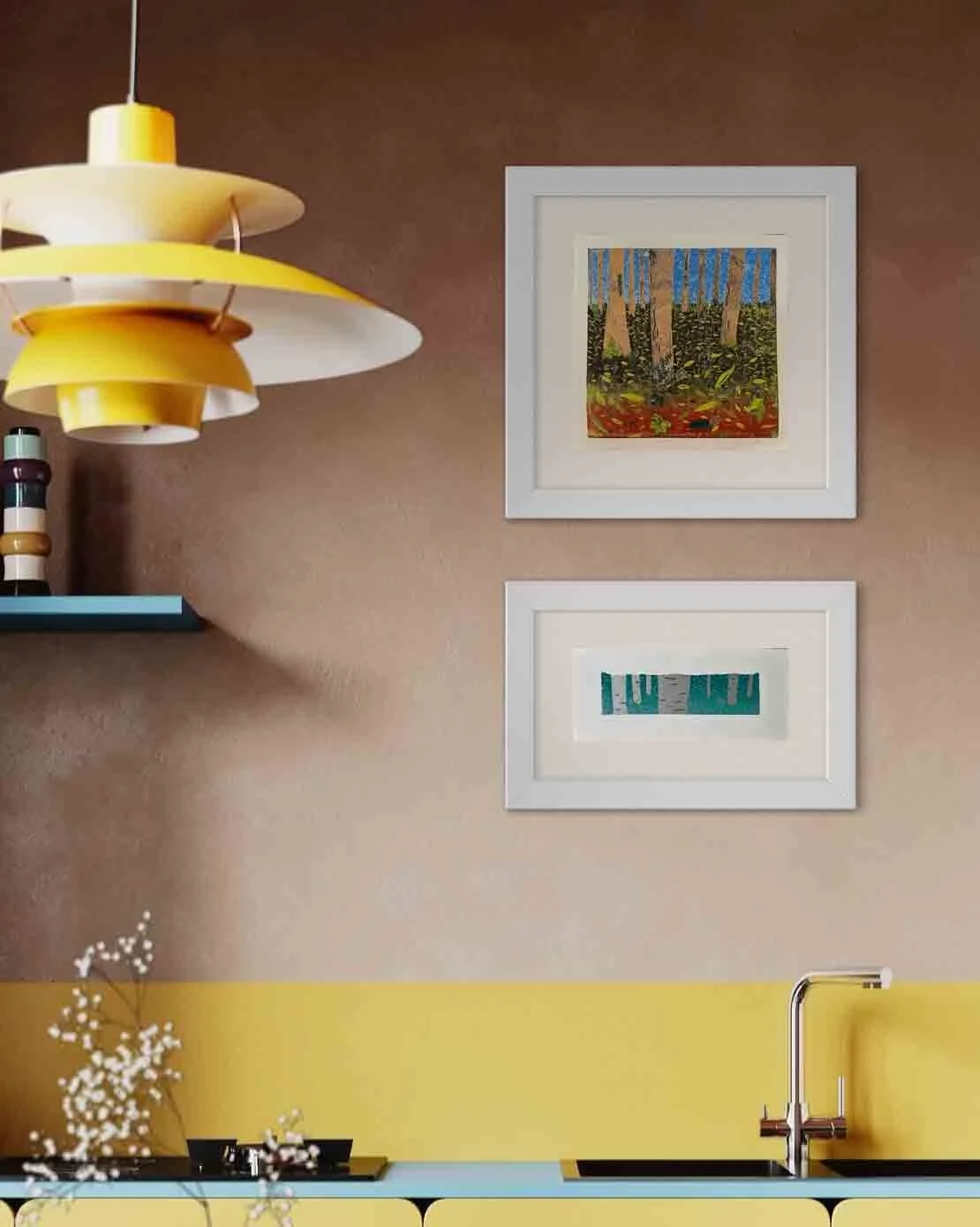 Narrow Wall? Here’s How to Make It the Star of the Room