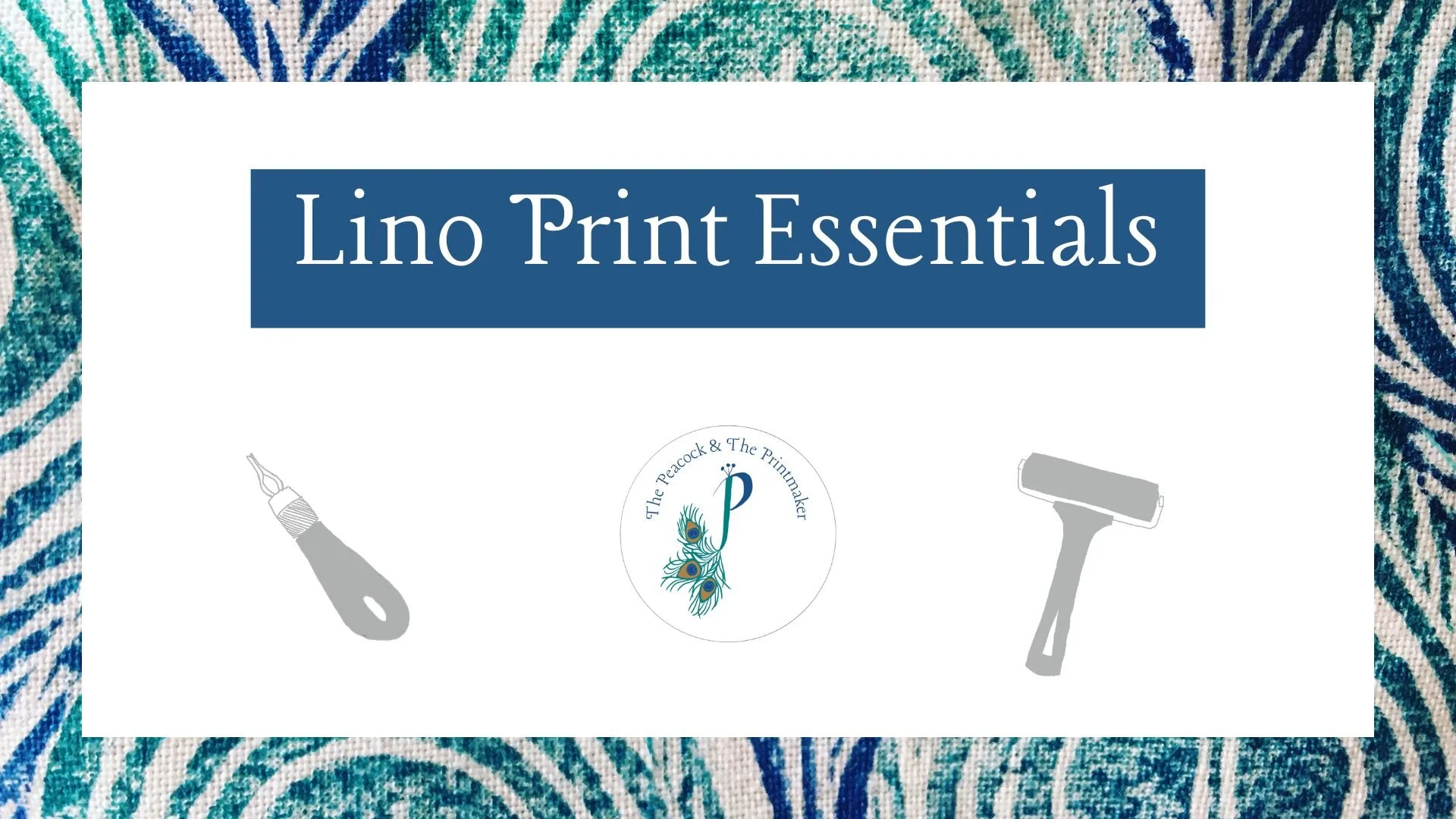 Lino Print Essentials Guide Cover