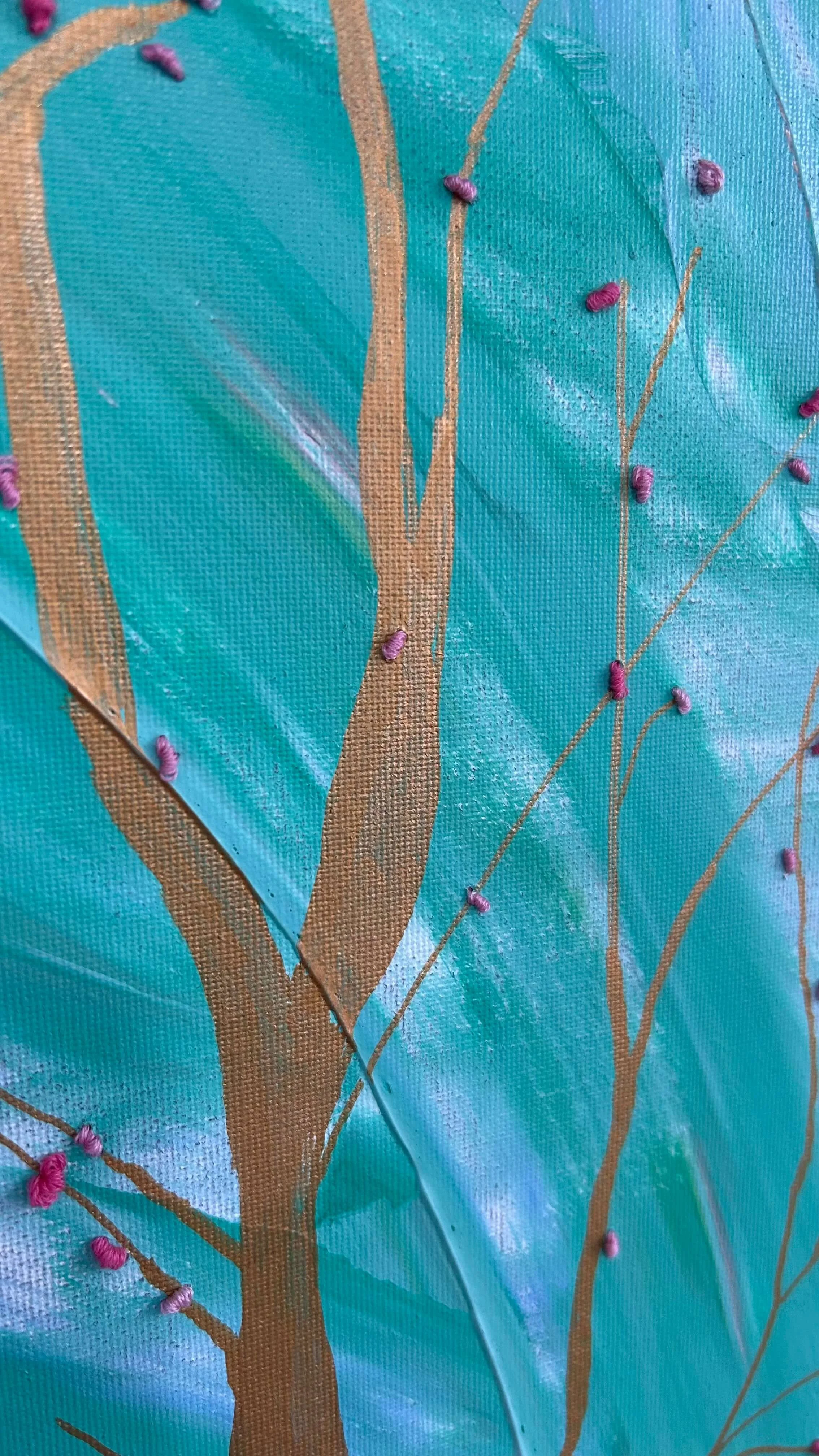 Close up surface detail of artwork Blooming.jpeg