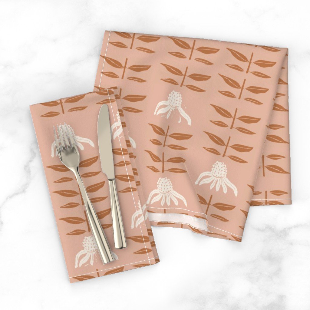 spoonflower_echinacea napkins.jpeg