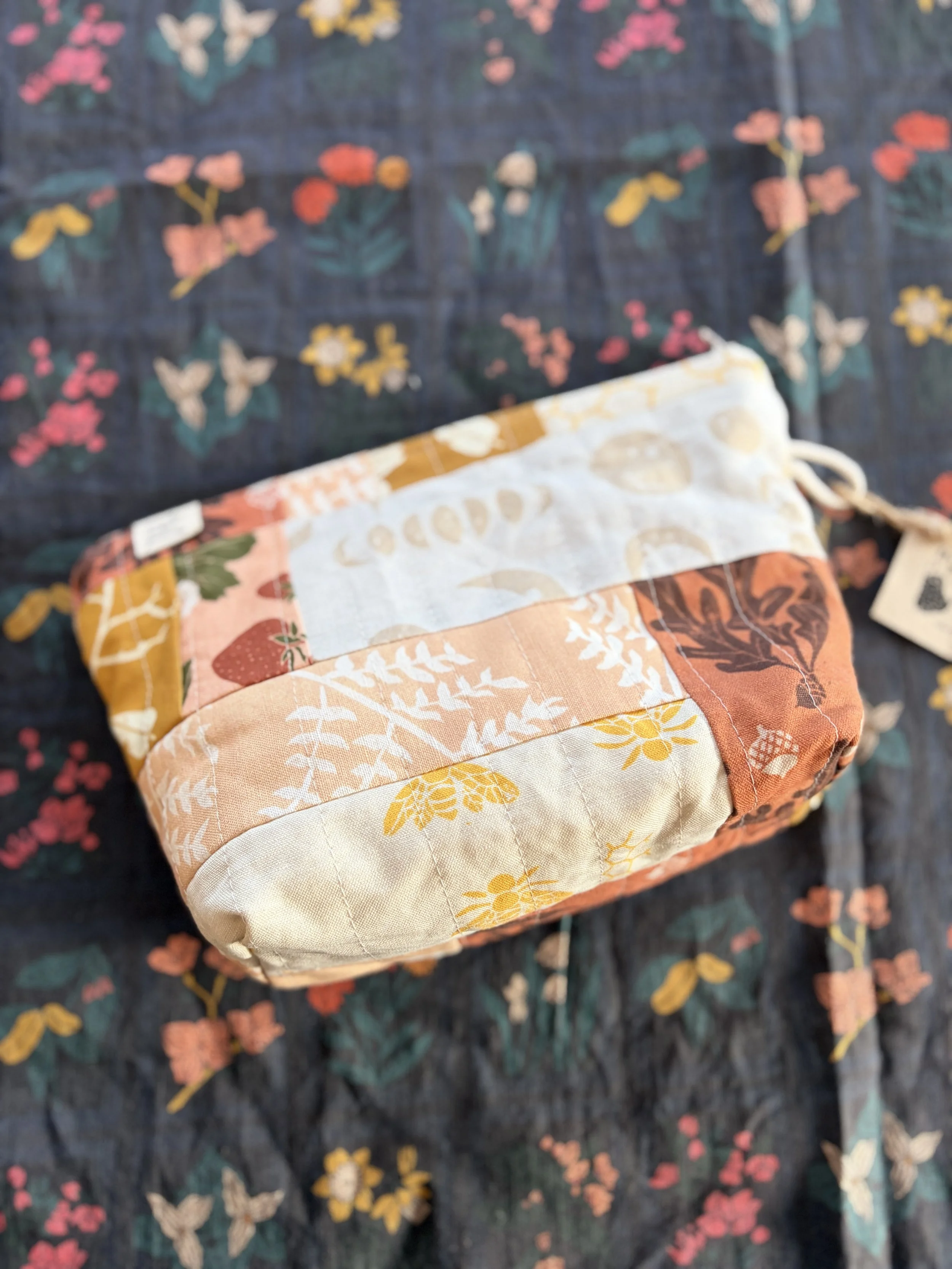 Patchwork Project Bag (pink)