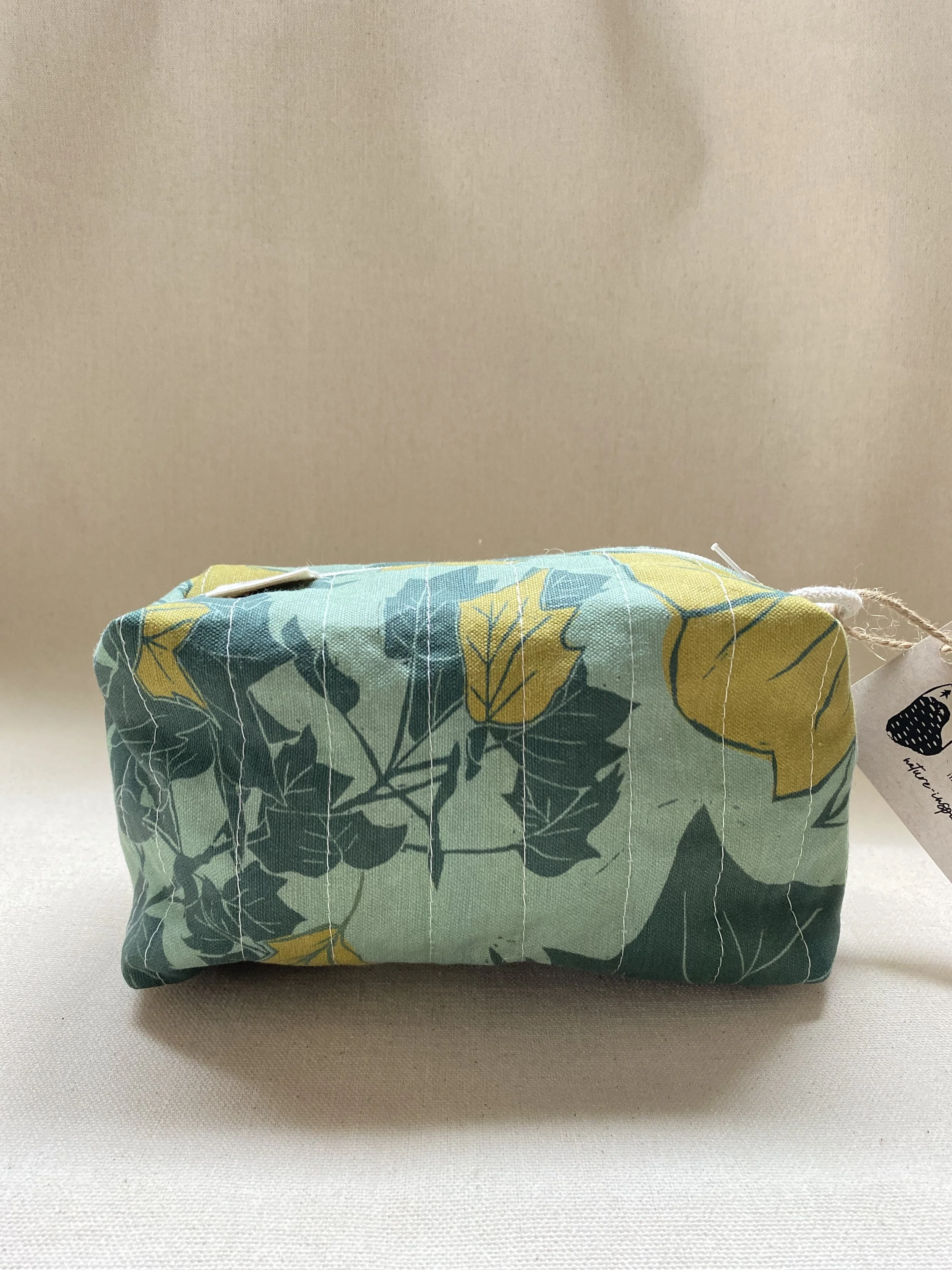 Tulip Poplar boxy pouch