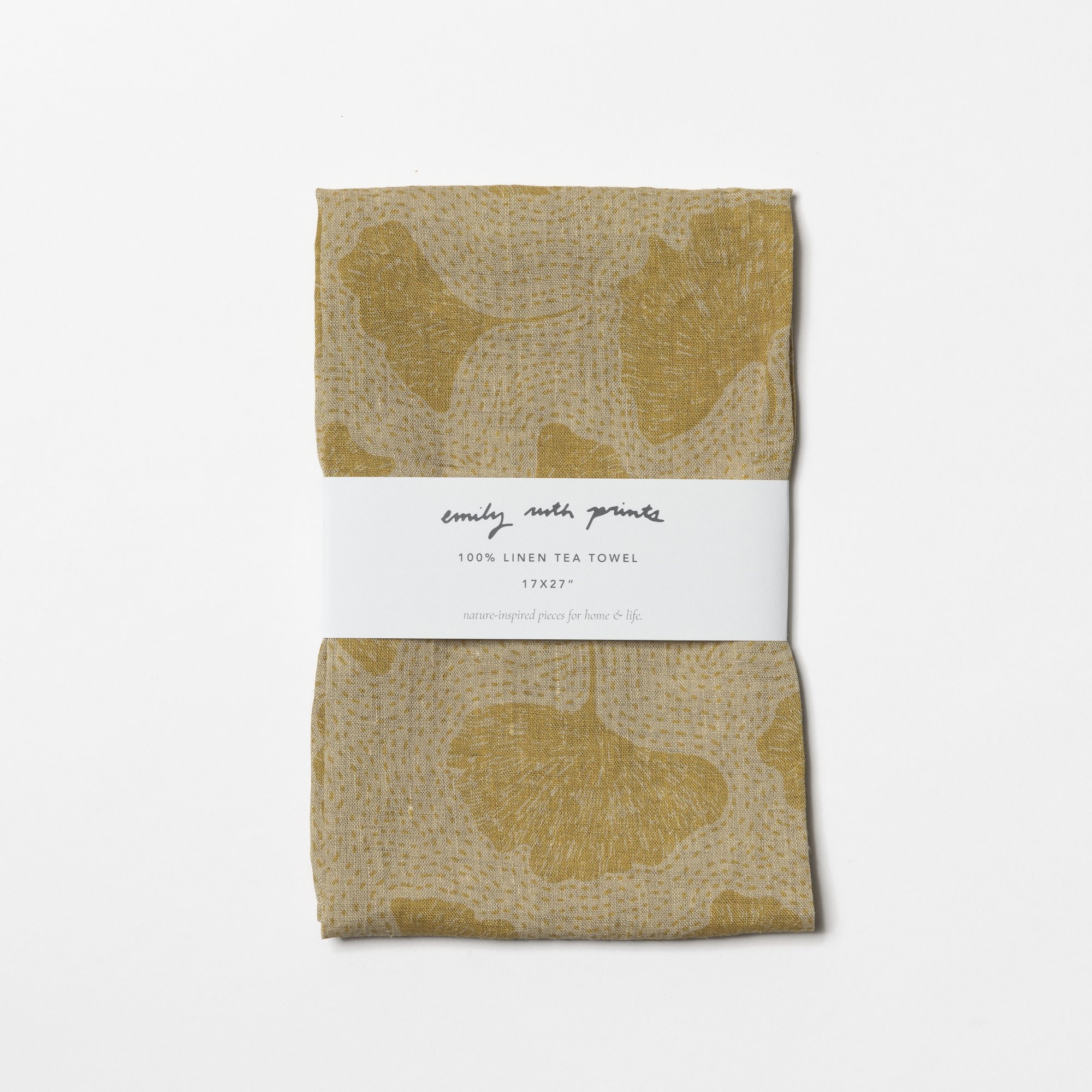 Ginkgo Tea towel