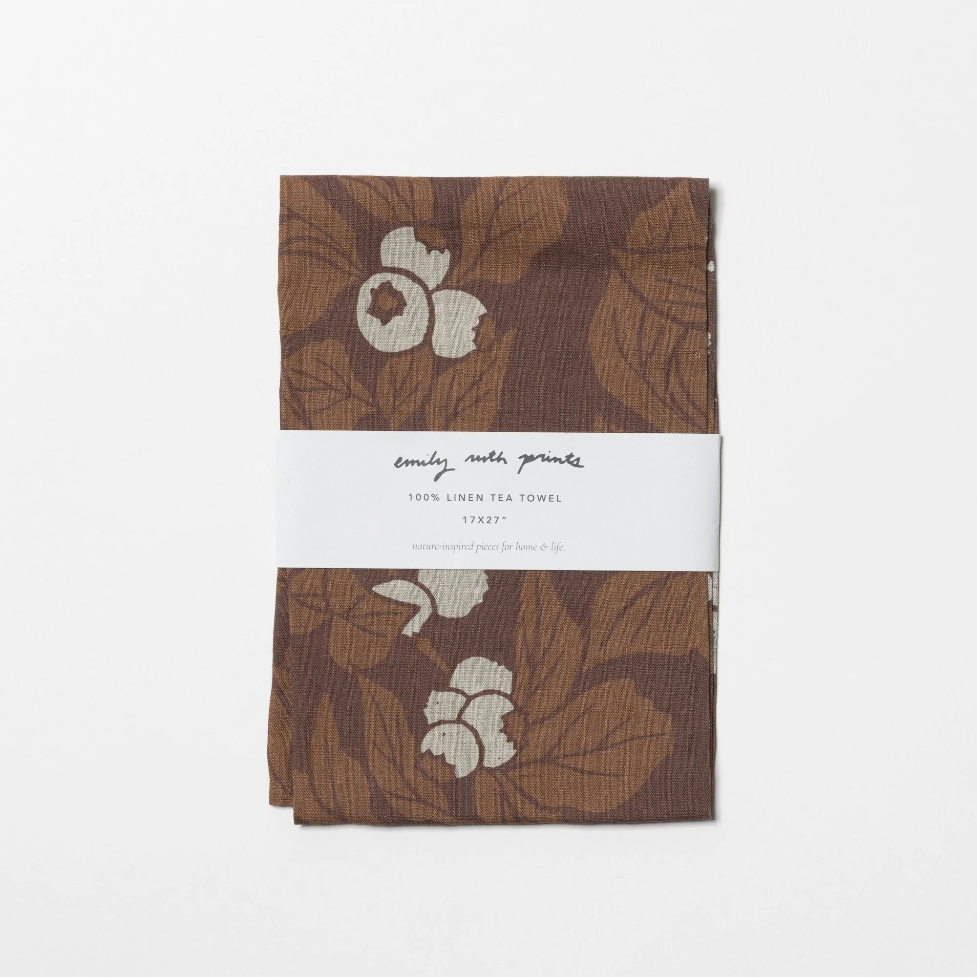 Burgundy Berry Tea Towel