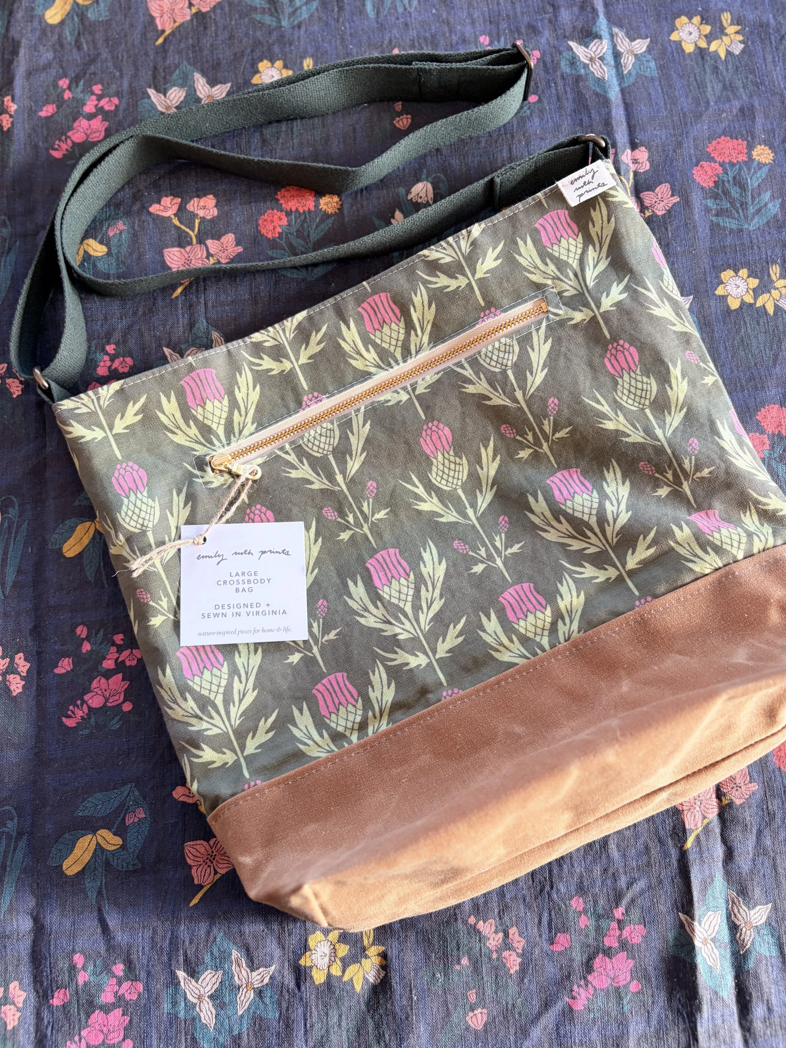 Large Crossbody - Thistle