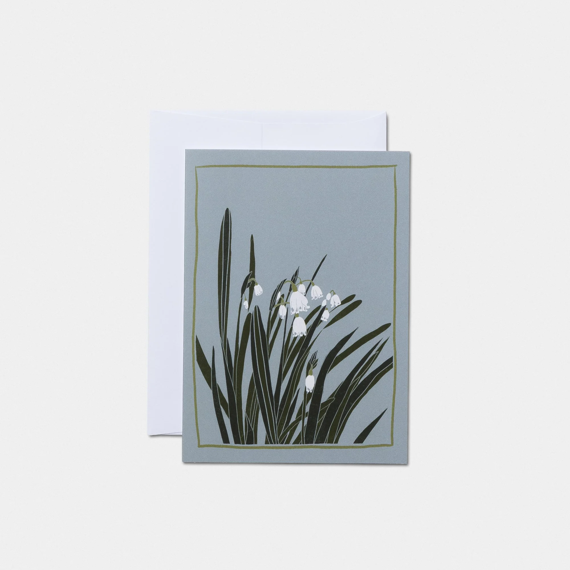 Snowbell Blank Notecard