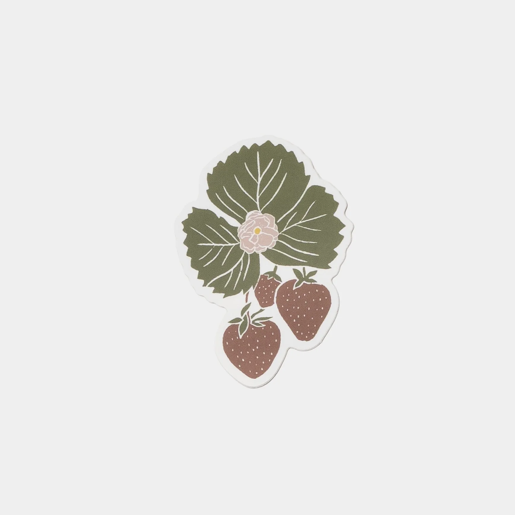 Strawberry sticker