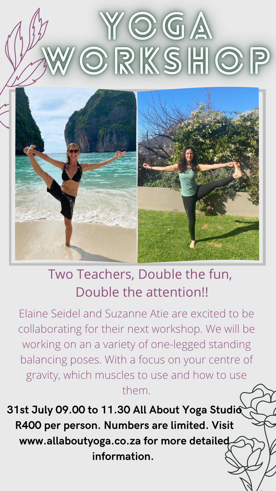 2 Teachers, Double the Fun, Double the Attention!!