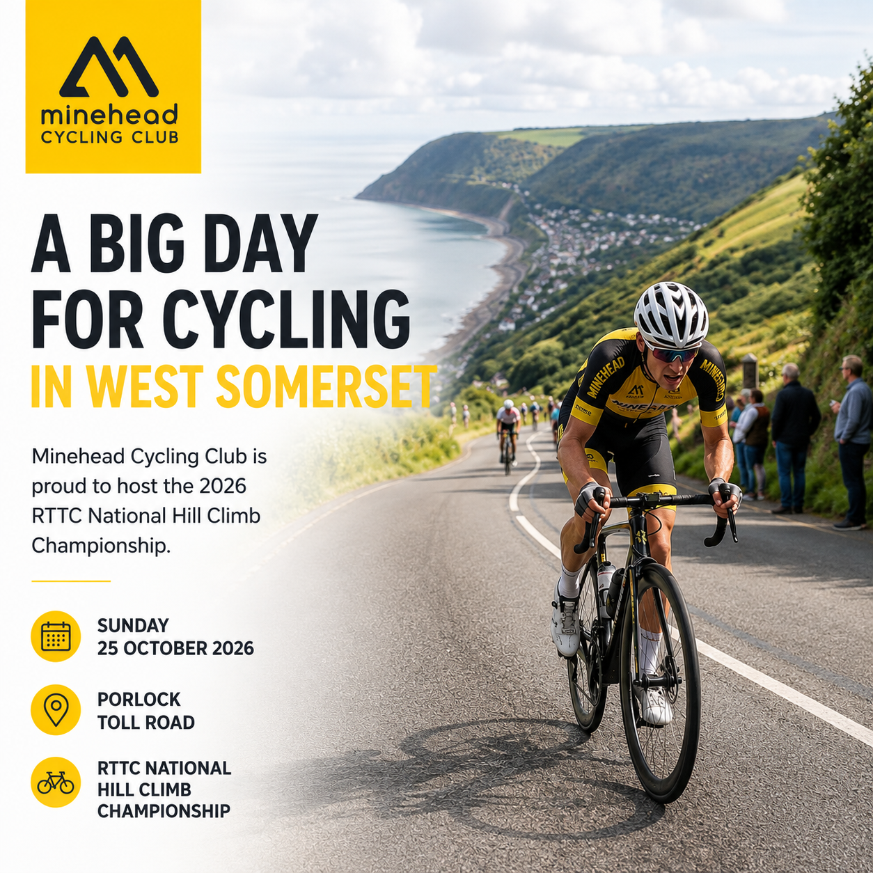 National Hill Climb Championships Come to Porlock – Sunday 25 October 2026