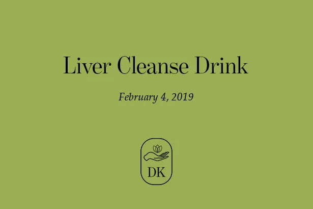 Liver Cleanse Drink