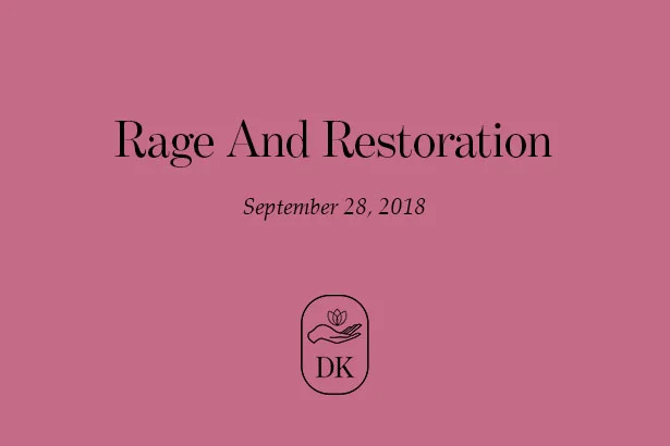 Rage And Restoration: A Dance And A Guided Meditation