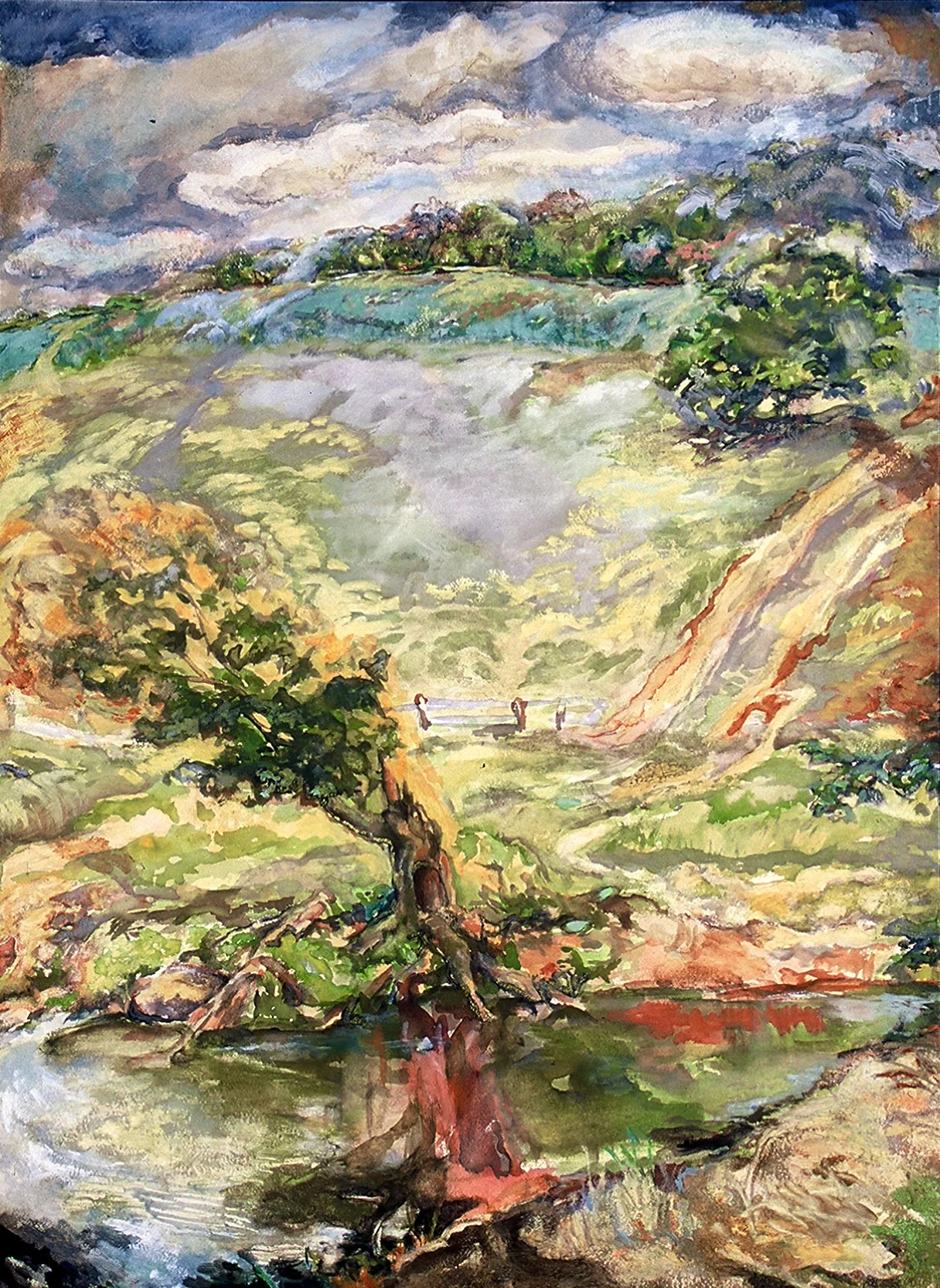 Kane's Pond, 30" x 22" [private collection]