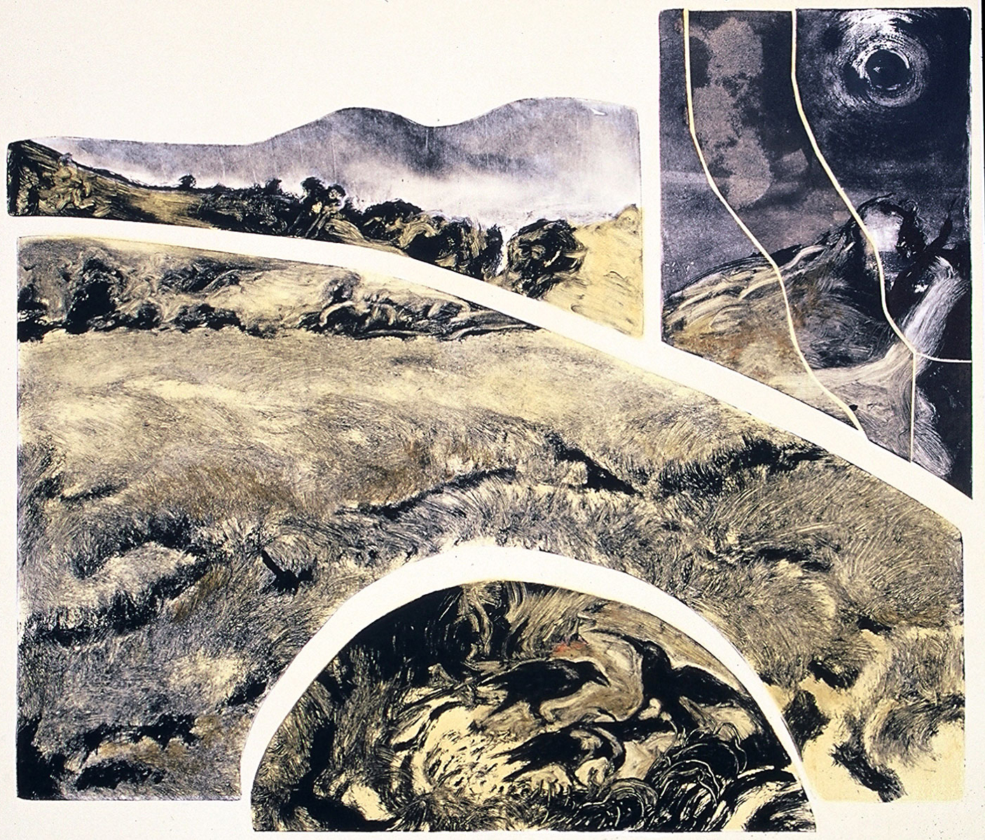 The Passing Of Summer, 14.75" x 12.875"