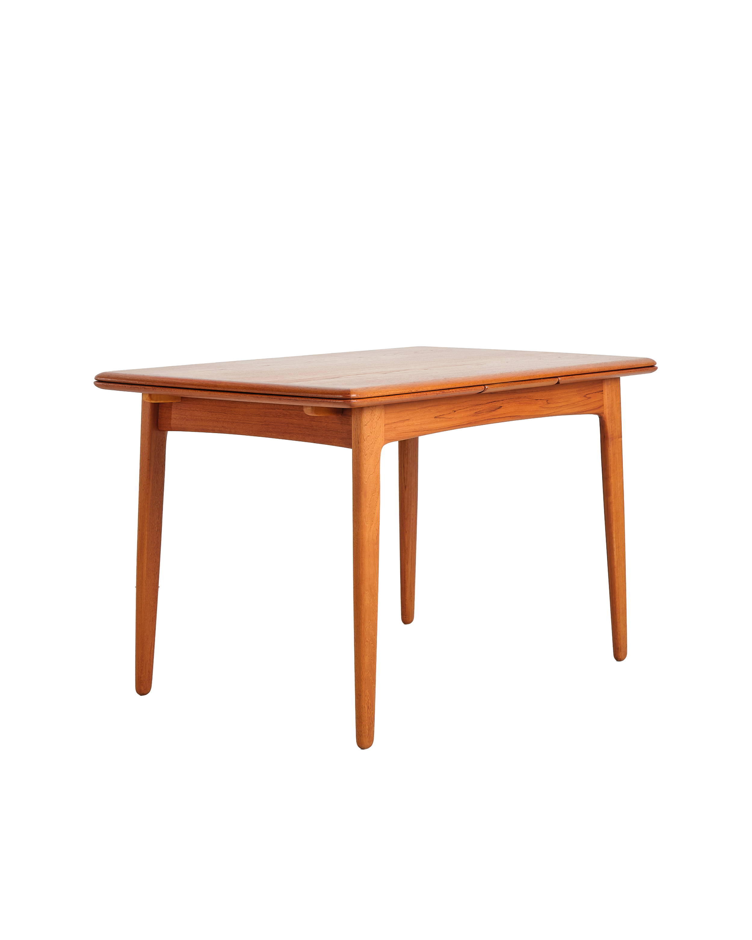 Kleiner usziehbarer Teak Esstisch //  Small Danish Extendable Dining Table Svend Aage Madsen