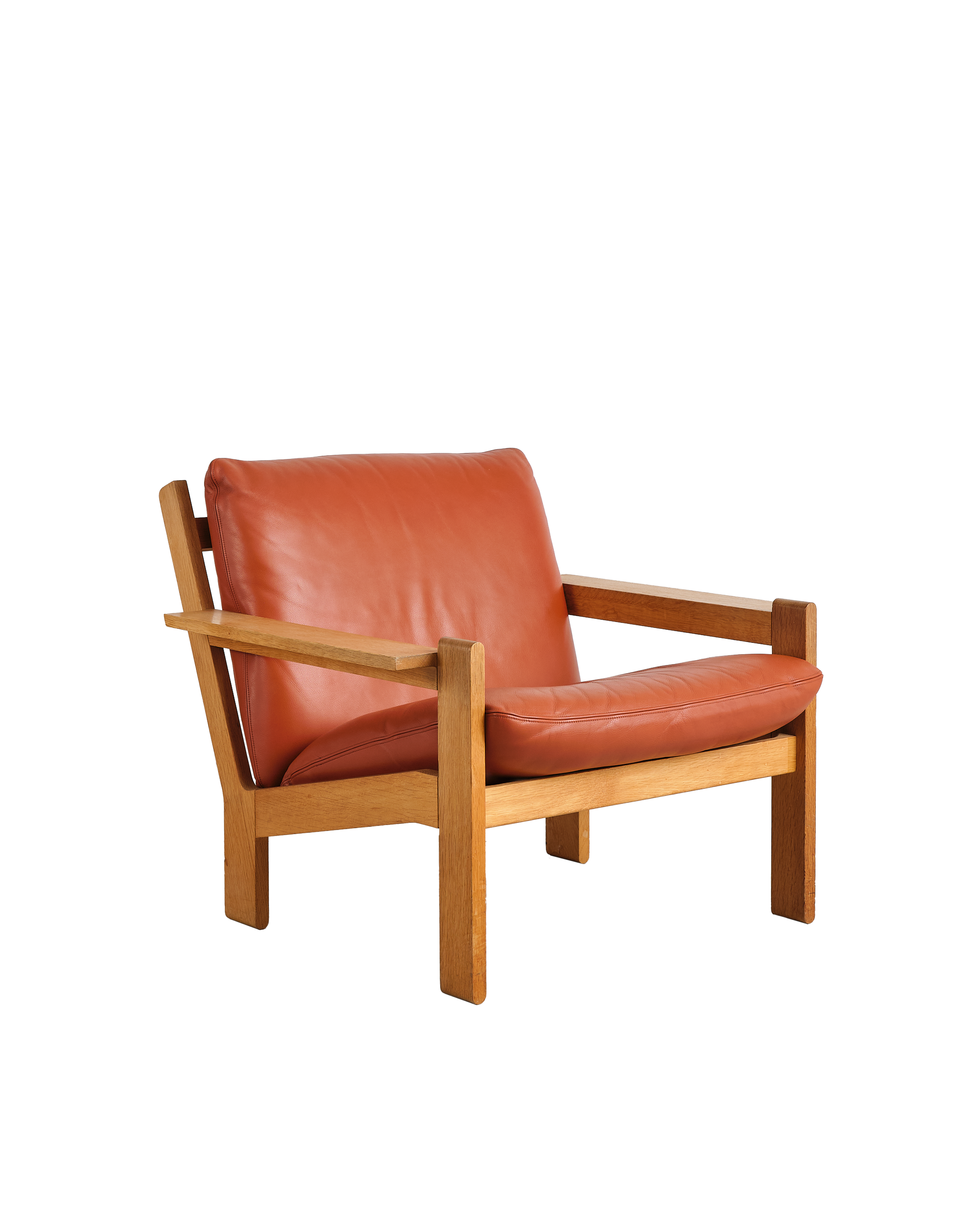 Brutalistischer Sessel aus Eiche // Brutalist lounge chair by Tage Poulsen
