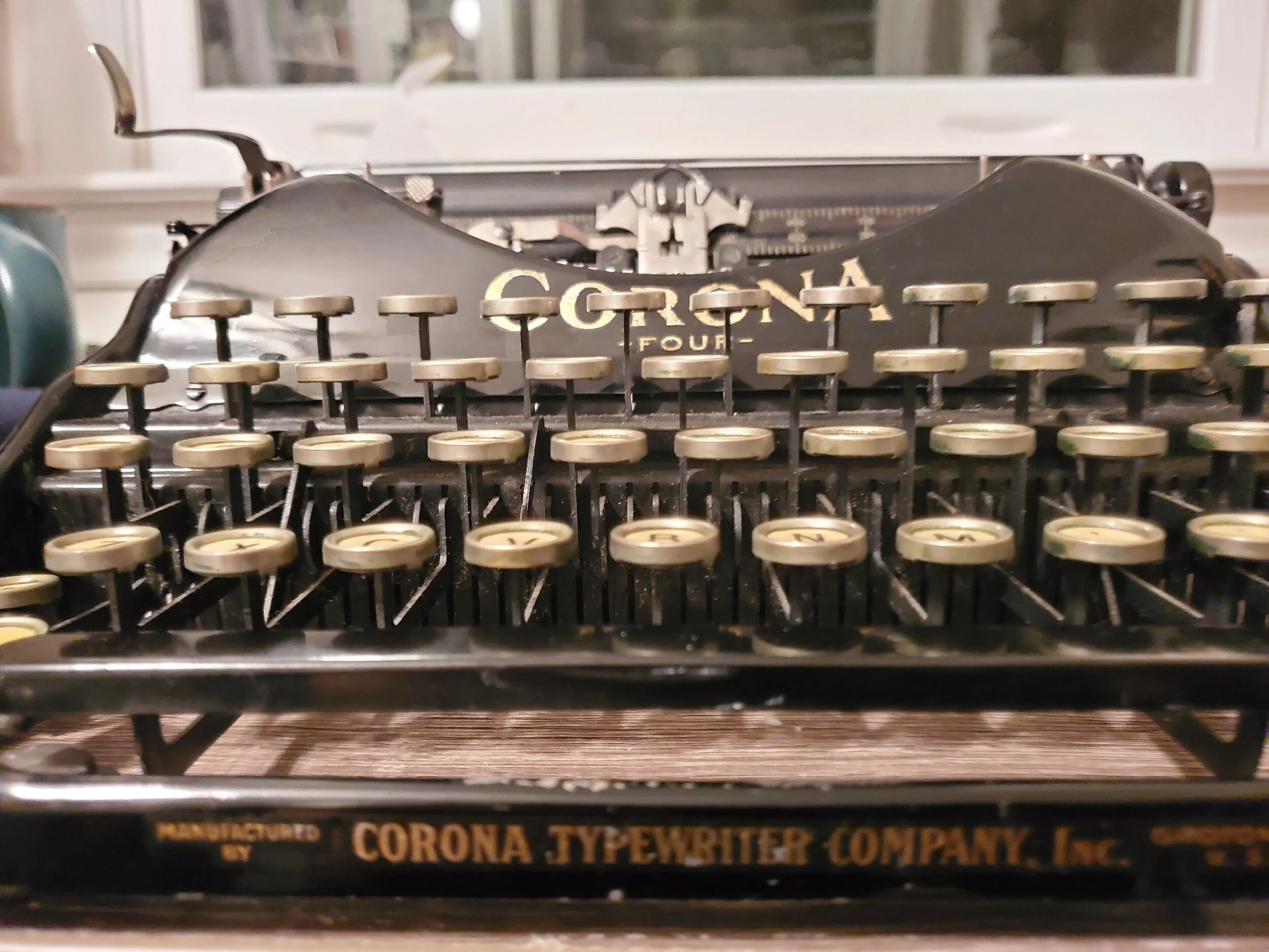 1928 Corona Four Typewriter: Restored and Ready to Write
