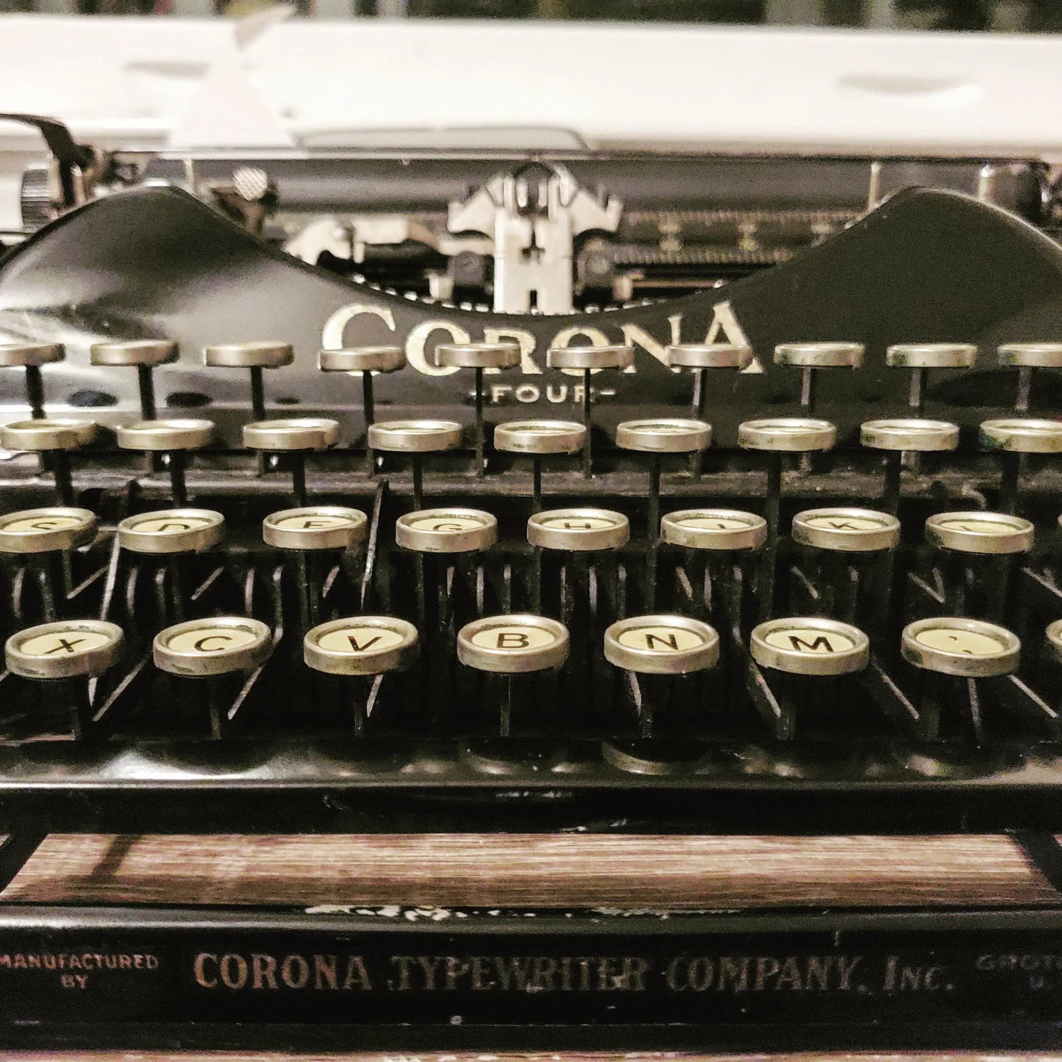 1928 Corona Four Typewriter: Restored and Ready to Write