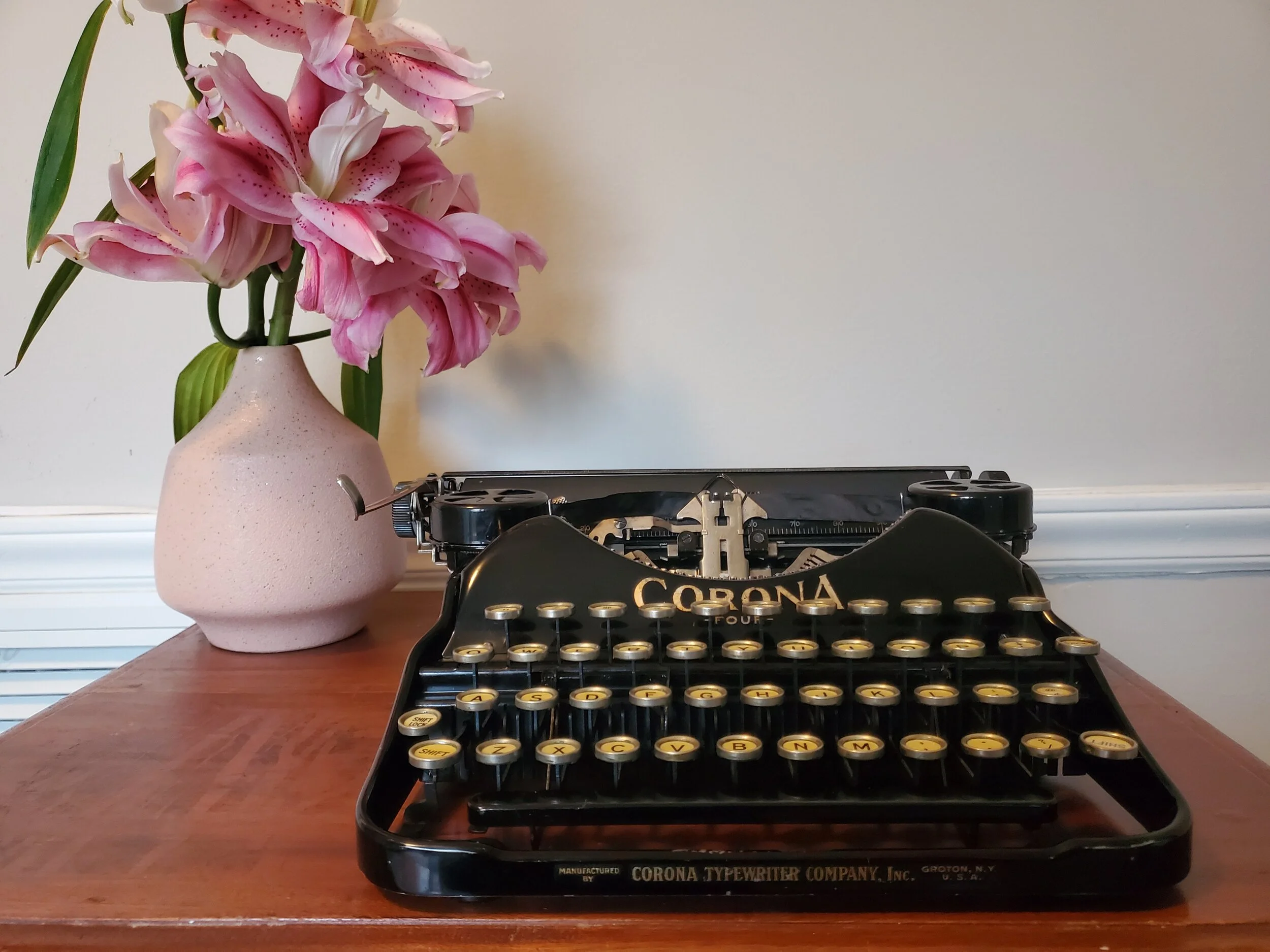 1928 Corona Four Typewriter: Restored and Ready to Write