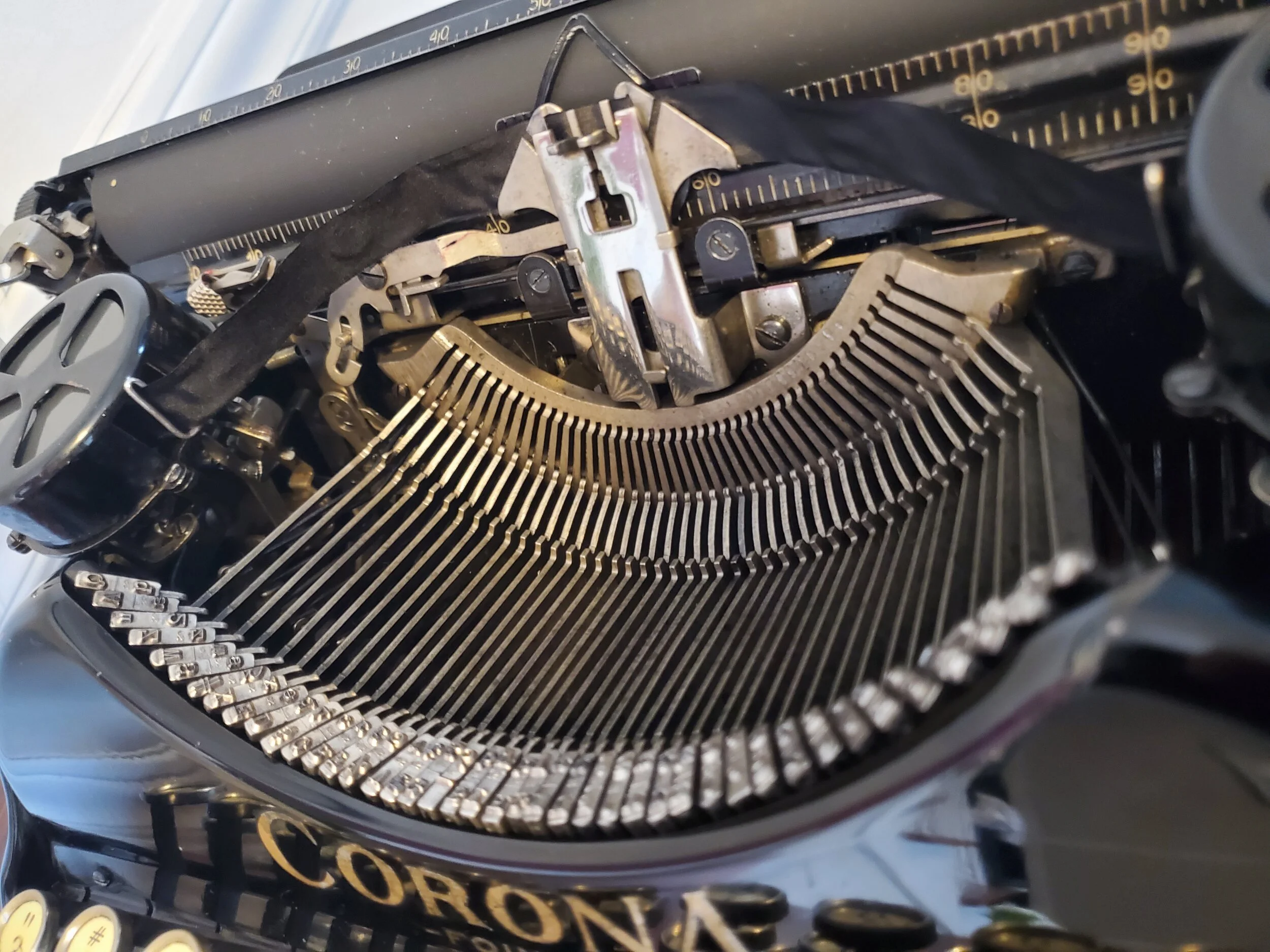 1928 Corona Four Typewriter: Restored and Ready to Write