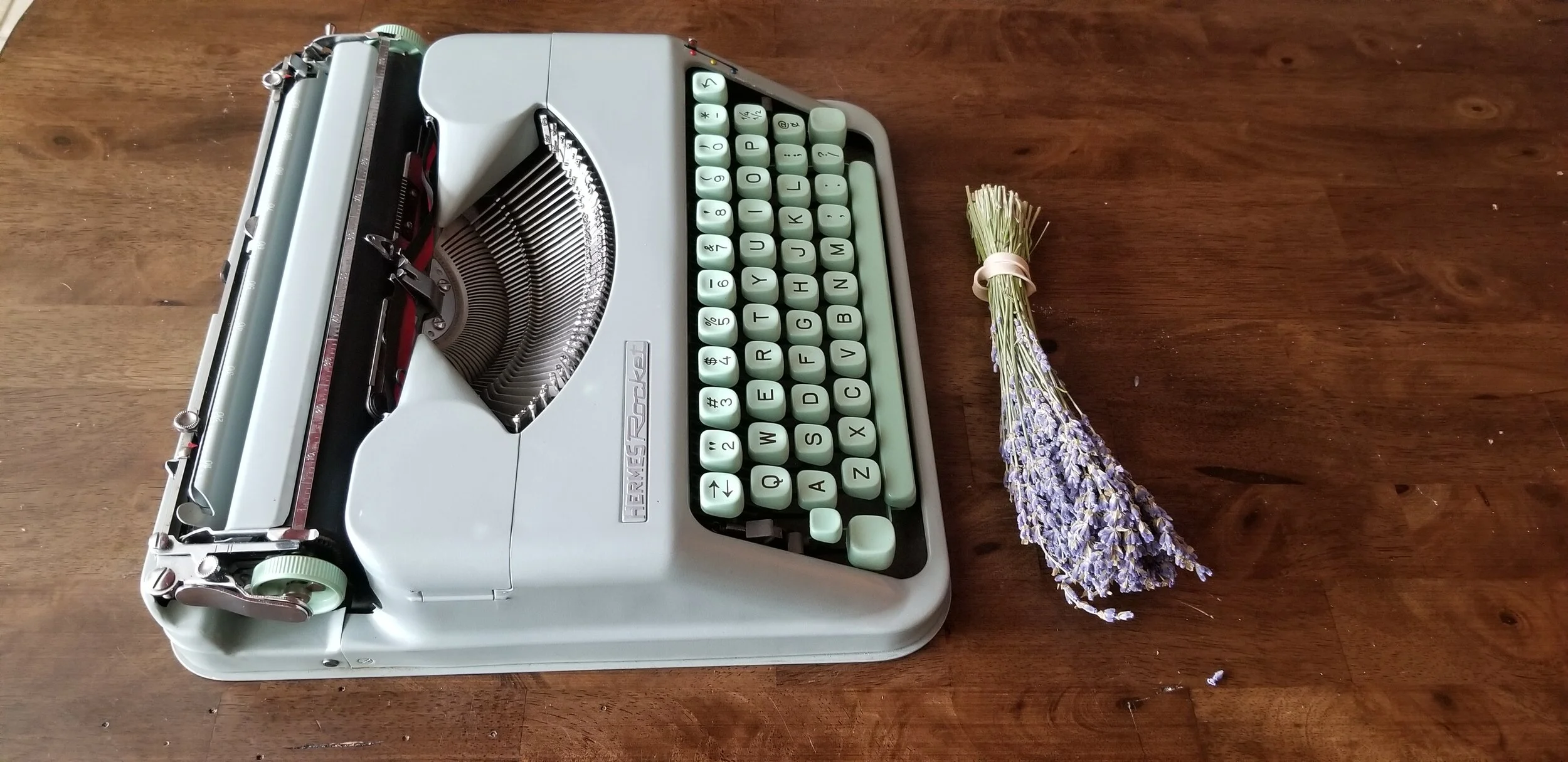 1956 Hermes Baby Typewriter with Case - Classic Quality