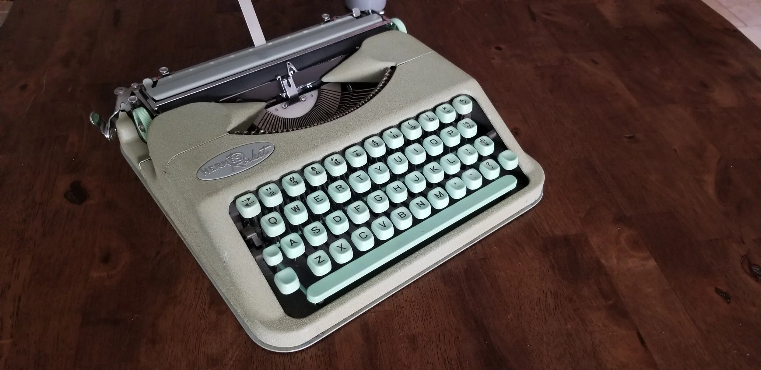 1956 Hermes Baby Typewriter with Case - Classic Quality