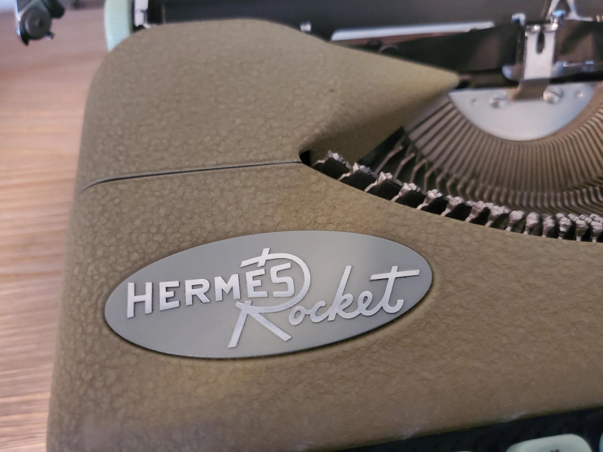 1956 Hermes Baby Typewriter with Case - Classic Quality