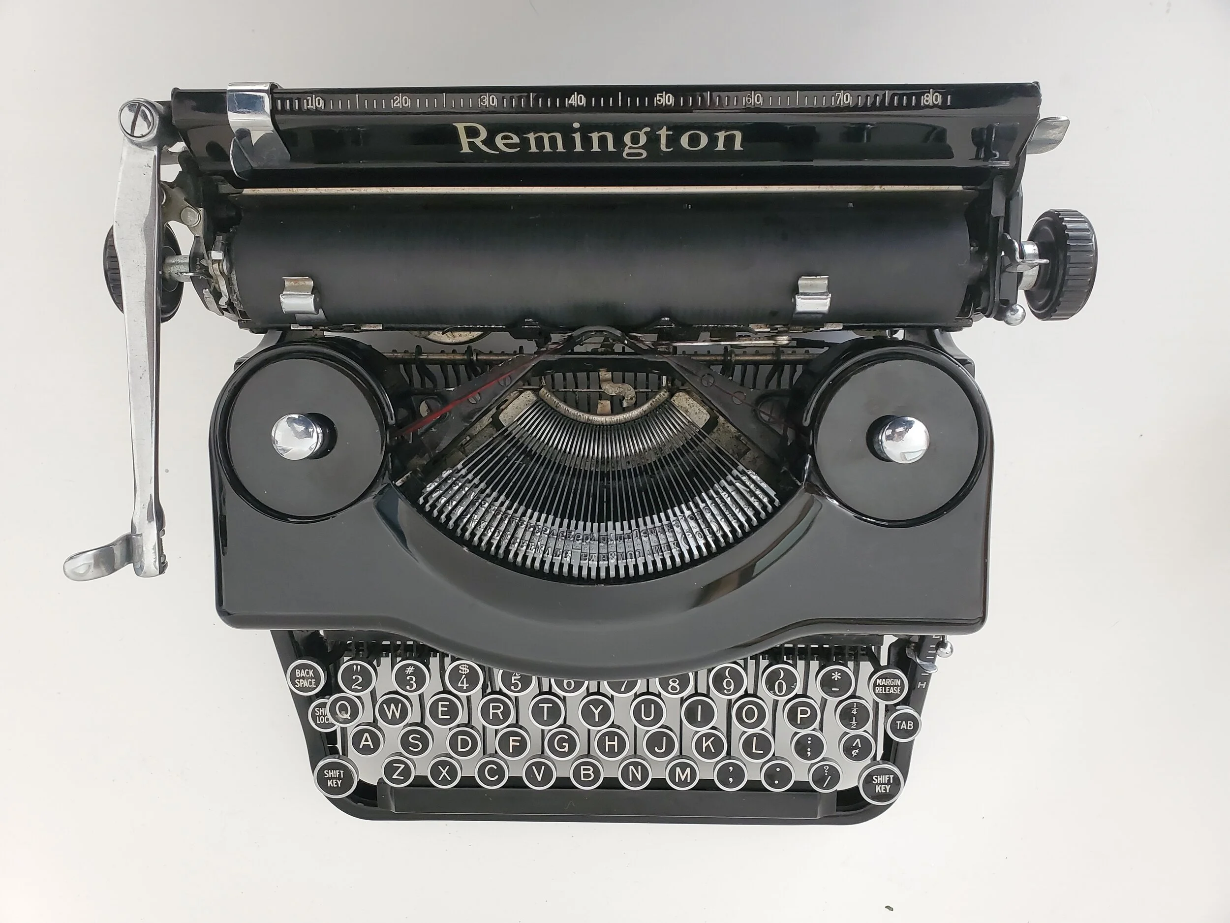 1938 Remington Model 1 Noiseless Typewriter | Glass Keys, Art Deco