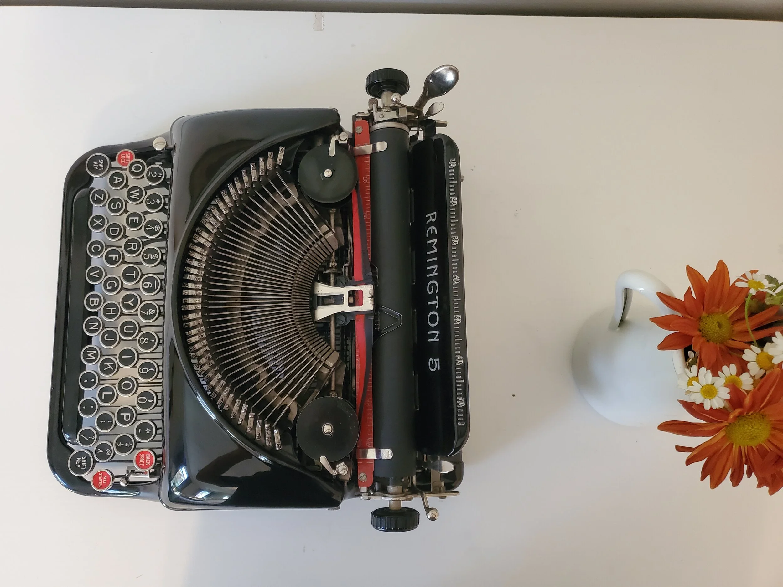 Remington Model 5 Vintage Manual Typewriter (circa 1940