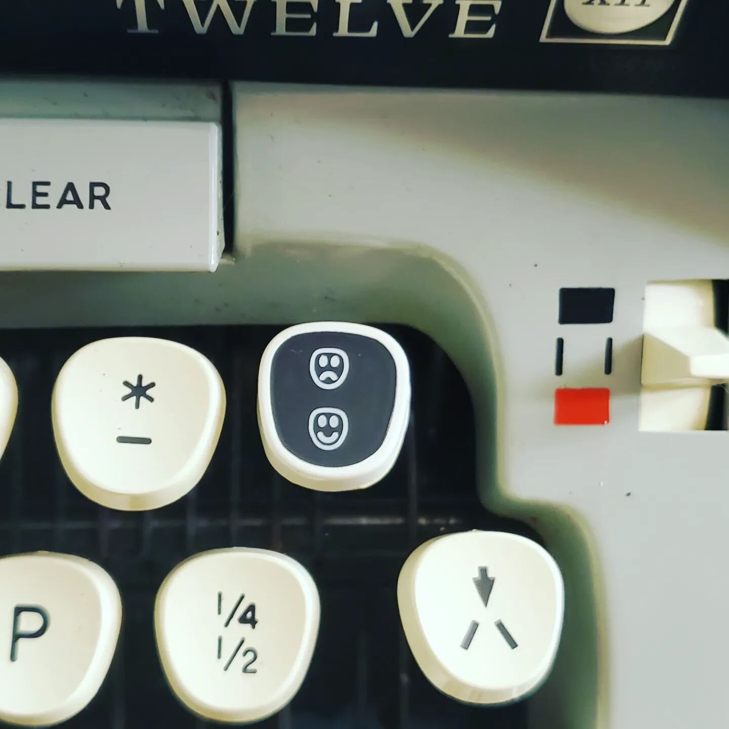 Don't you dare tell me typewriters can't use emoticons. 

 Welcome to my new hashtag... #vintageemoticon

#classictypewriter #writeon #writerscommunity #emoticon