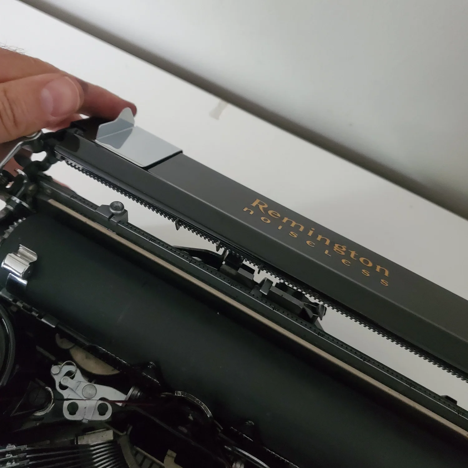 Underwood Noiseless Model 7 Typewriter with Warranty