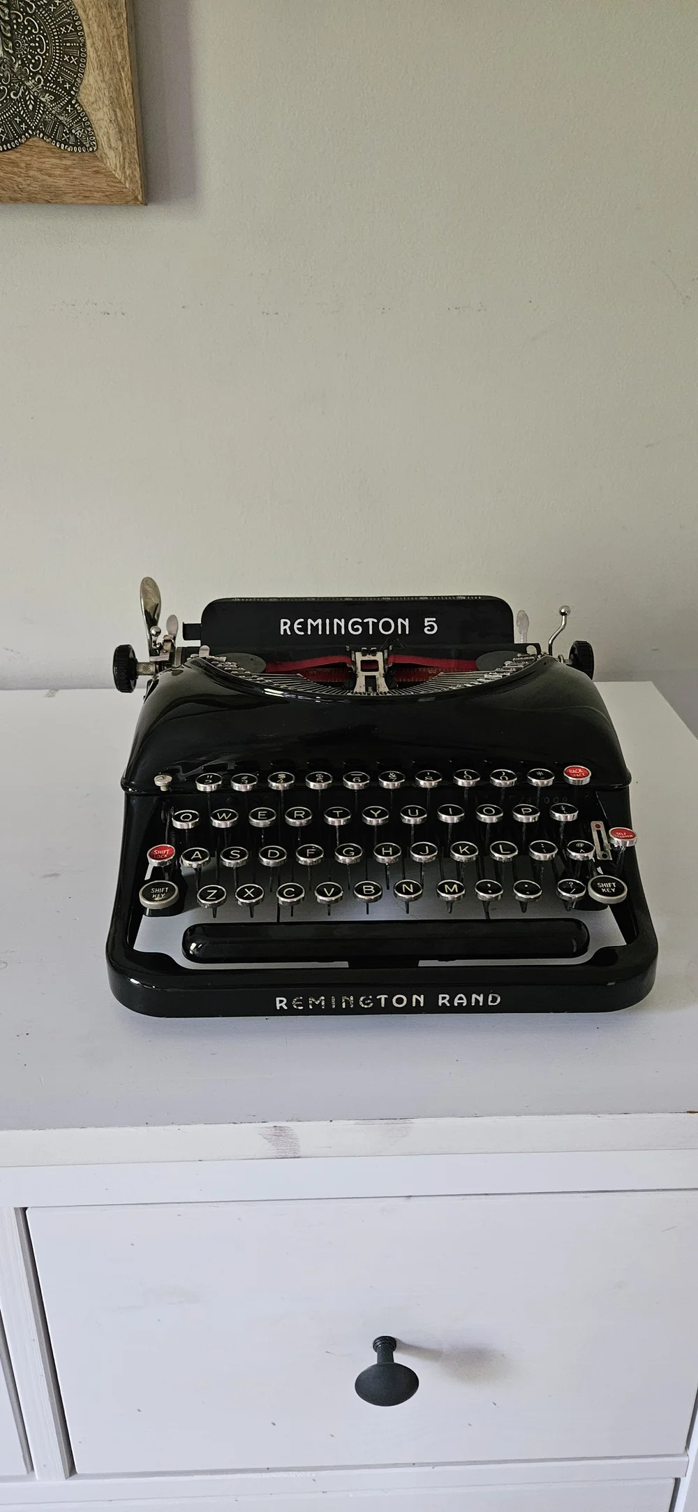 専用実働品　Remington Model 5 レミントンタイプライター REMINGTON 5 タイプライター インクリボン交換済み – zakka