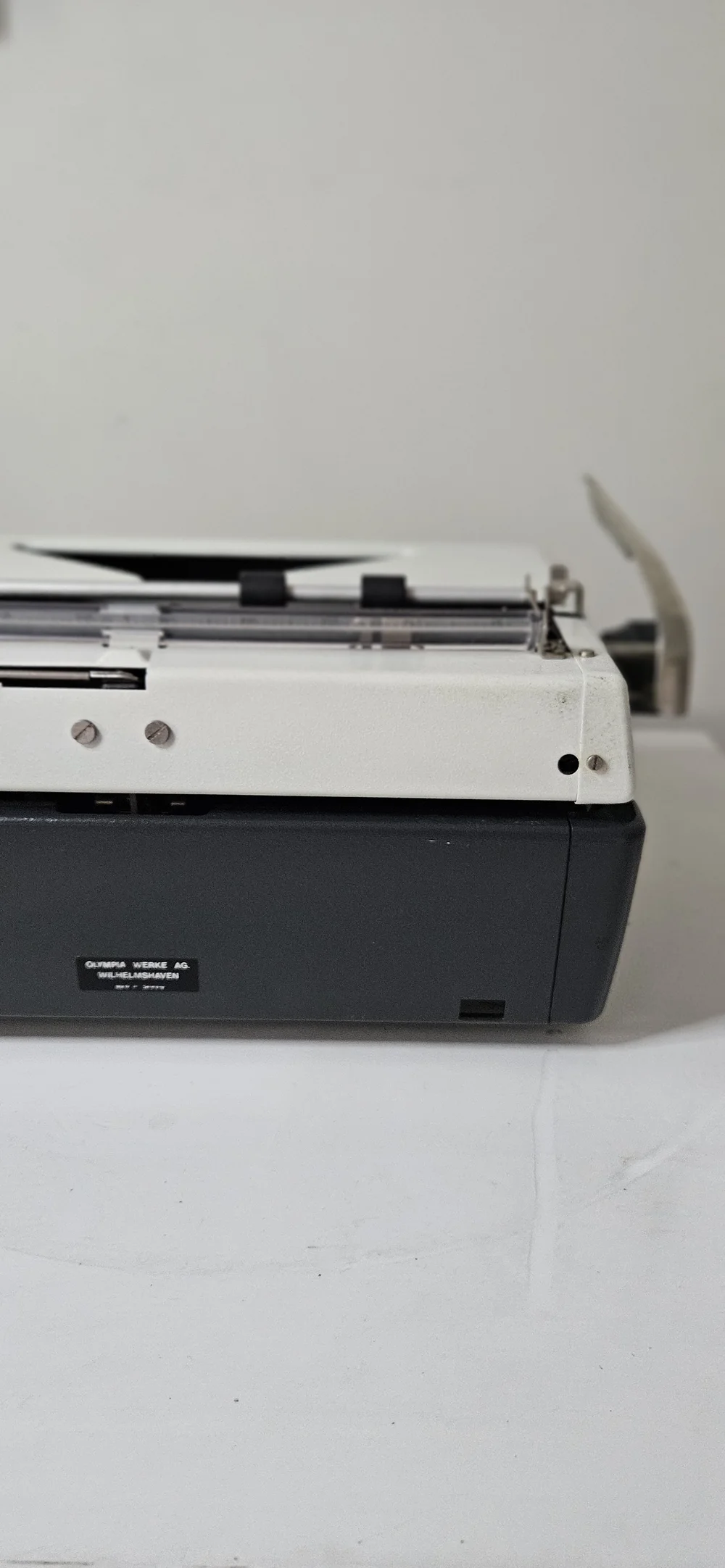 Circa 1970 Olympia SM9 Vintage Typewriter with Case — Classic