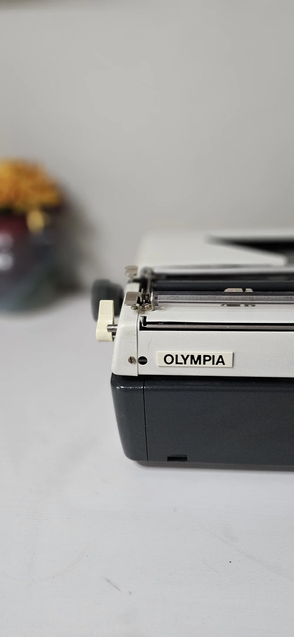 Circa 1970 Olympia SM9 Vintage Typewriter with Case — Classic