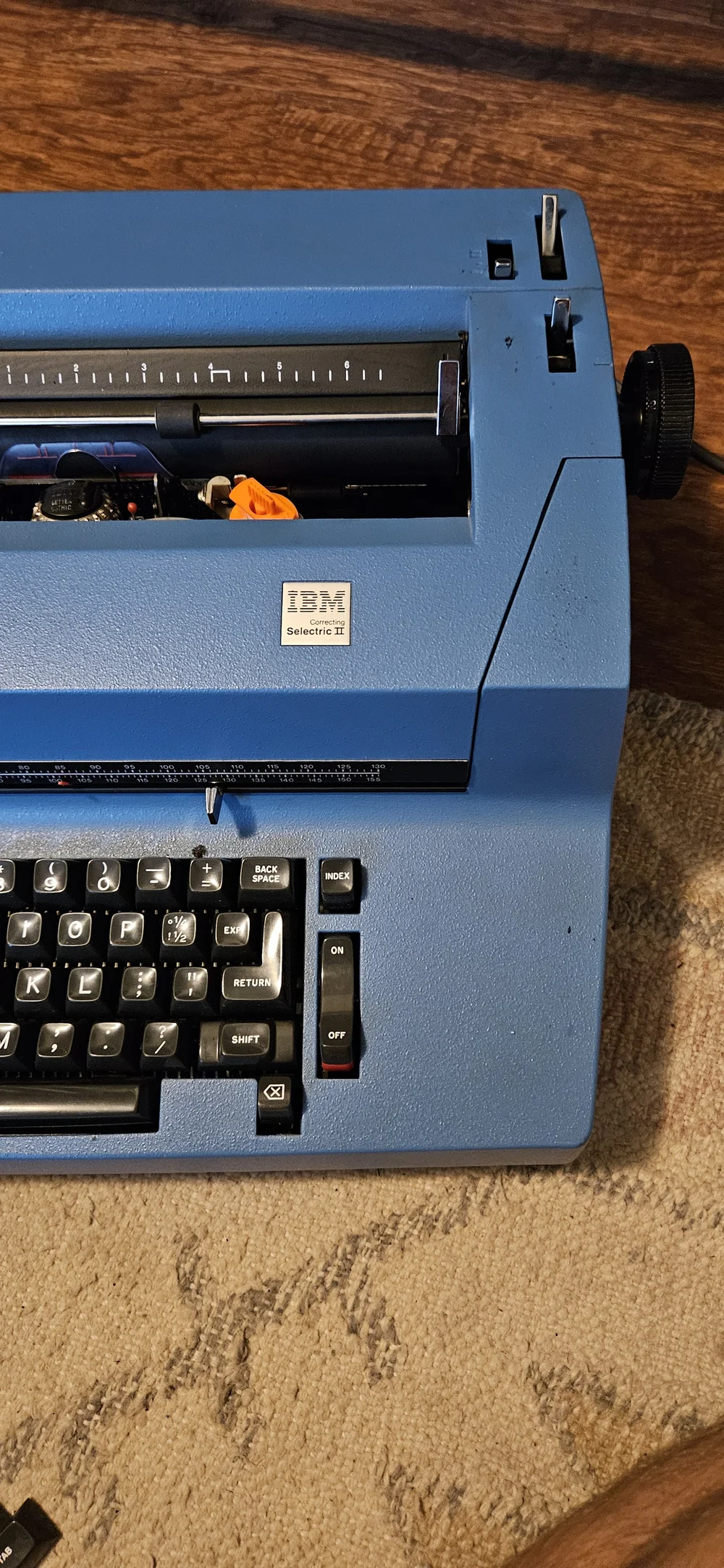 1980's IBM Selectric II or III Vintage Electric Typewriter For