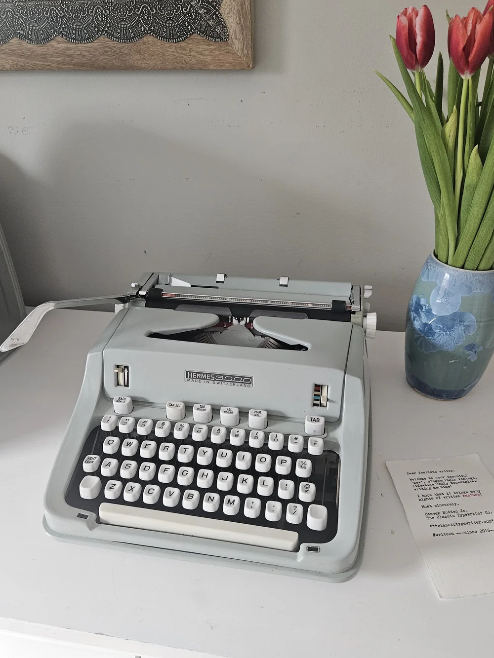 HERMES 3000 エルメス タイプライター HERMES 3000 中古タイプライター｜タイプライター専門店の尾河商会