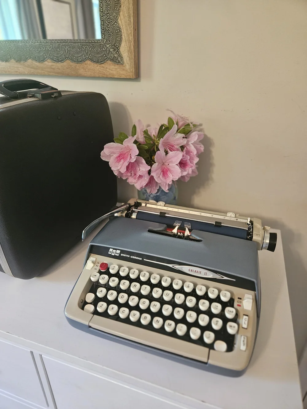 Circa 1964 Smith Corona Galaxie II with Case — Classic Typewriter Co.