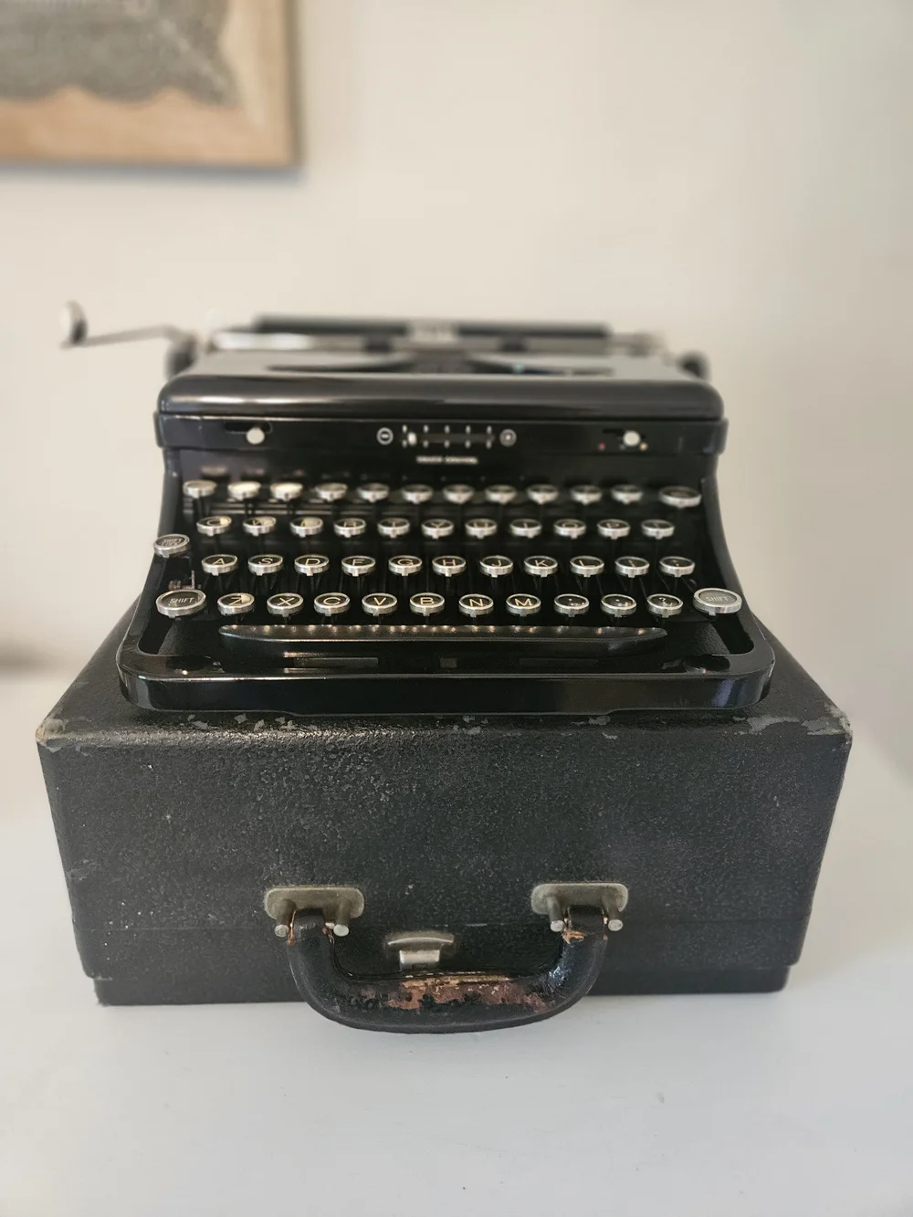 Circa 1936 Royal O Portable Typewriter — Classic Typewriter Co.