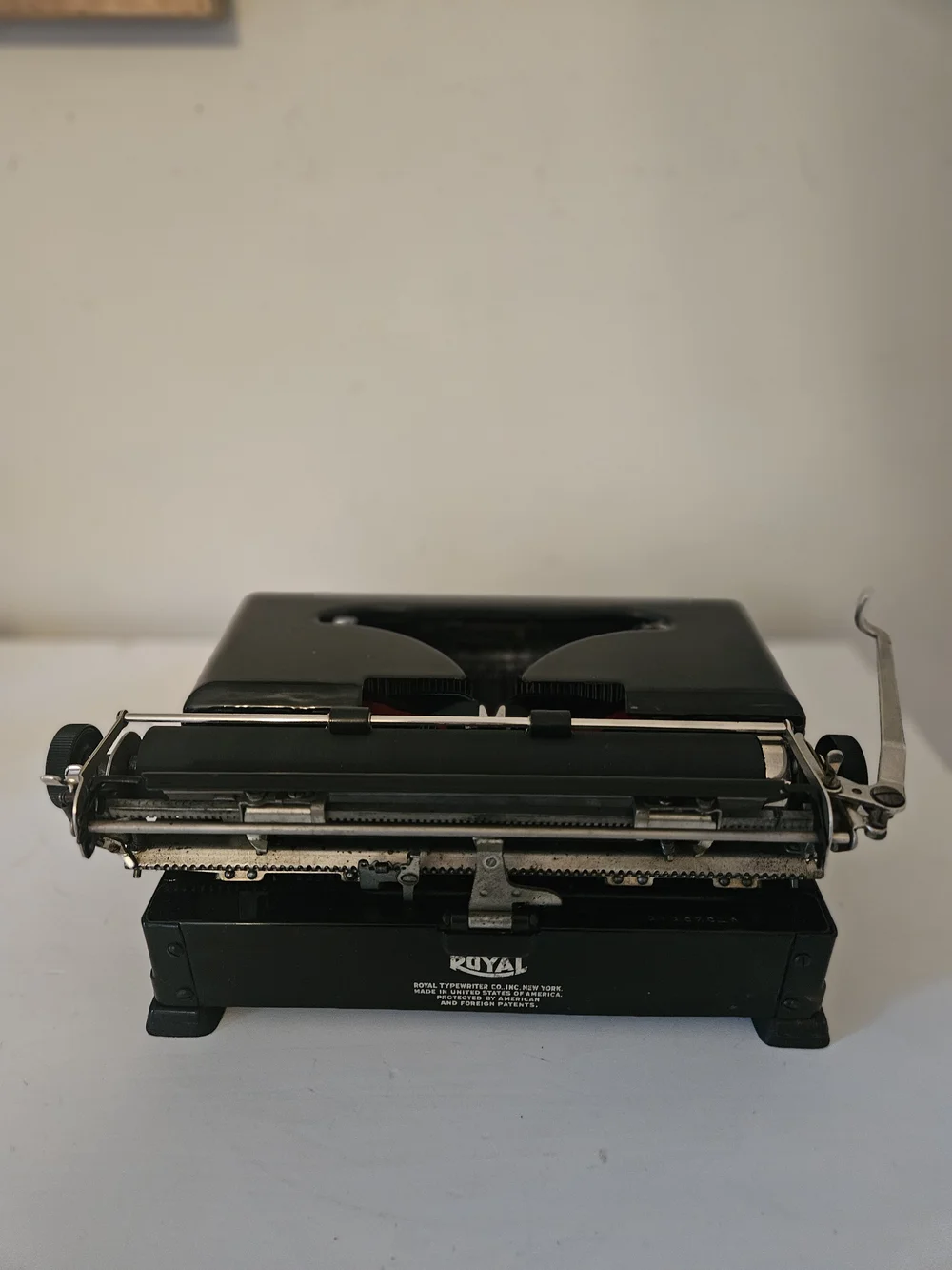 Circa 1936 Royal O Portable Typewriter — Classic Typewriter Co.