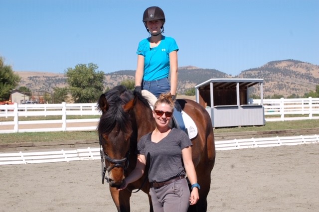 Hallie with client.jpg