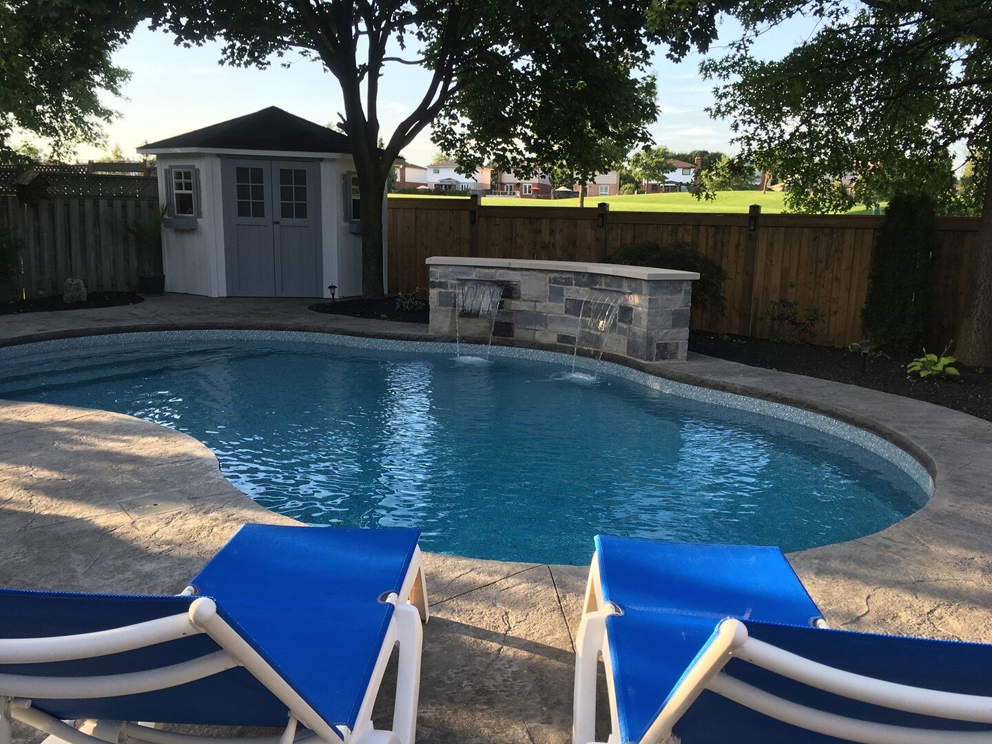 As long as we are in heat wave, we will keep posting our past backyard projects. #onlyfitting 😃

Project collab.  with Exterior Pools. 

#backyardoasis #poolparty #concreteconstruction #concretedesign #hamont #summervibes #brantford #burlington