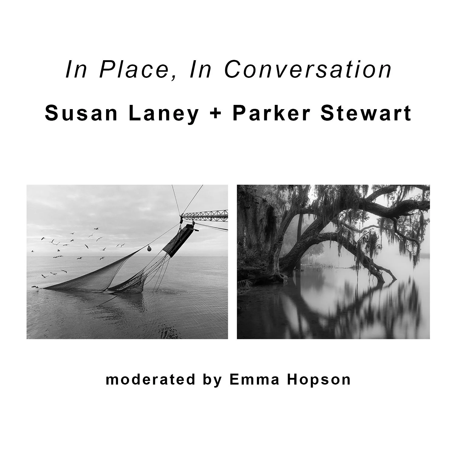 Artist Talk: Susan Laney &amp; Parker Stewart • moderated by Emma Hopson