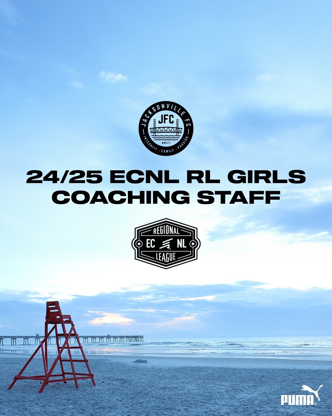 With no further delay...here is our JFC ECNL RL Girls Coaching Staff. We are looking forward to an amazing 24/25 season!!!

#PlayerDriven #904JFC