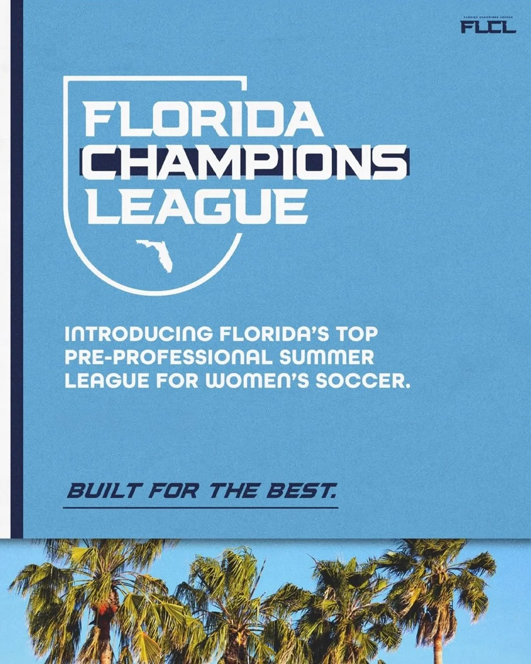 Introducing the Florida Champions League.

A new pre-professional summer league built to elevate the women&rsquo;s game across the state of Florida, featuring top players, top environments, and top competition.

We are excited to see the Jacksonville
