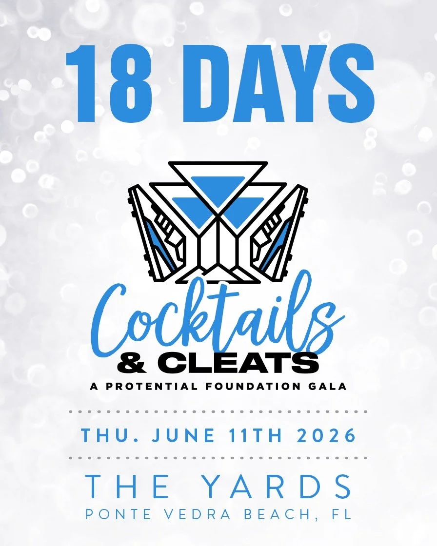 18 days until Cocktails &amp; Cleats 2026.

Join us Thursday, June 11th at The Yards in Ponte Vedra Beach for an unforgettable evening supporting the Protential Foundation and its mission to impact youth across our community through soccer, mentorshi