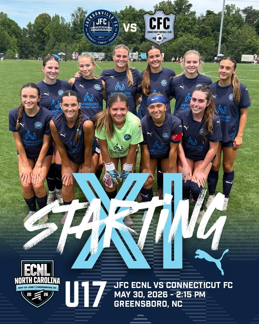 A full day of ECNL action is in the books for our U16 and U17 Girls at the ECNL North Carolina Showcase.

Competing against some of the top clubs in the country is what these weekends are all about. Both teams will be back on the field tomorrow, read