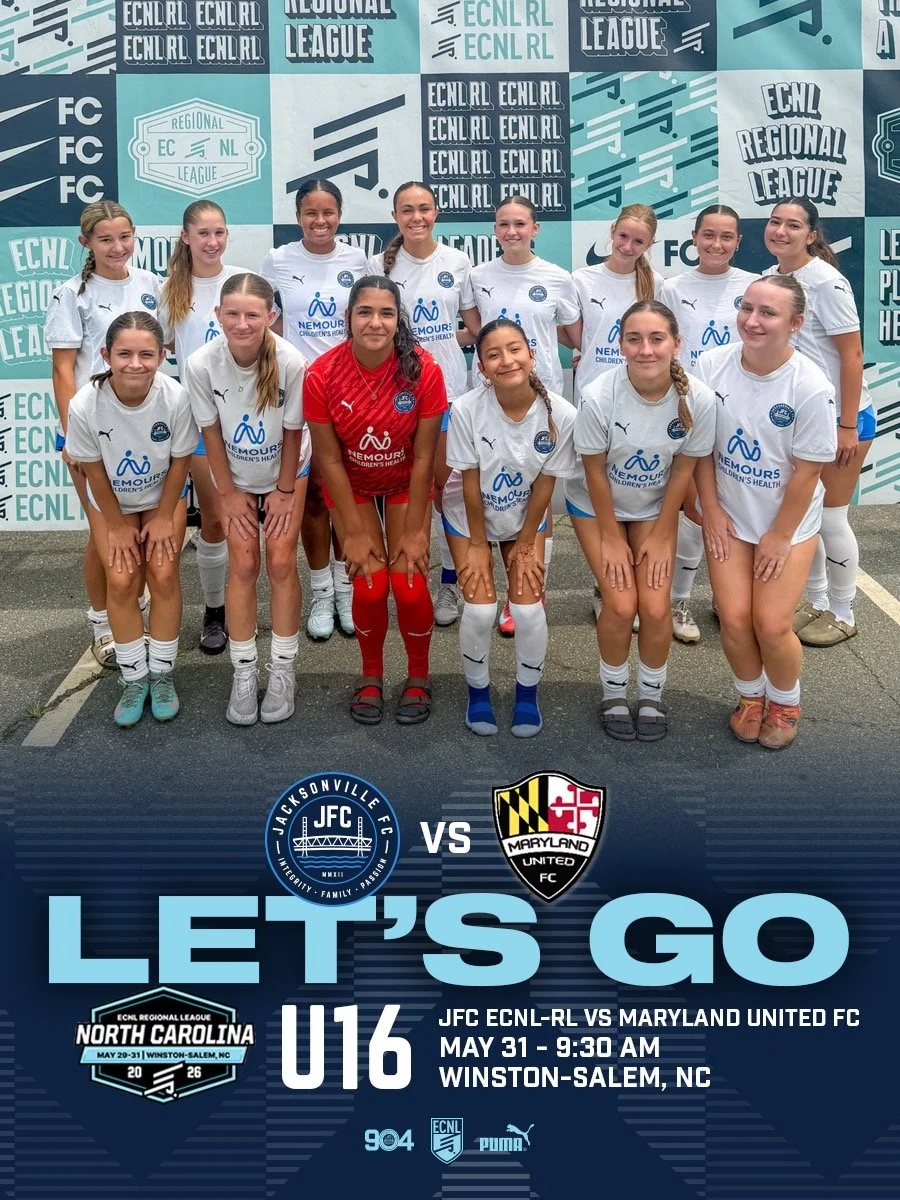 Final day at the ECNL-RL North Carolina Showcase for our U16s and U17s.

There&rsquo;s no better way to close out a season than by spending time with teammates, competing together, and creating memories that will last forever.

Proud of the way these