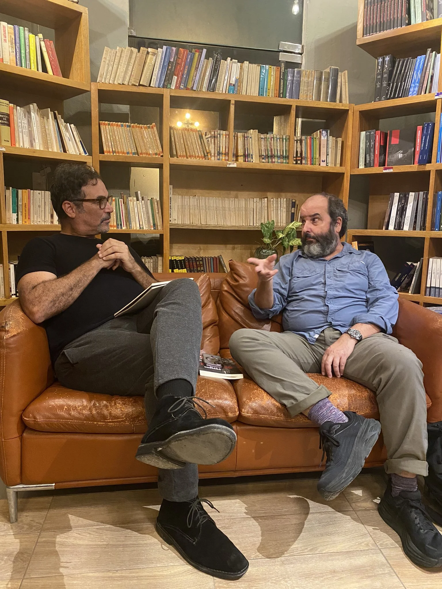  Con Eduardo Lalo, Libreria Mamey, Santo Domingo 2024 