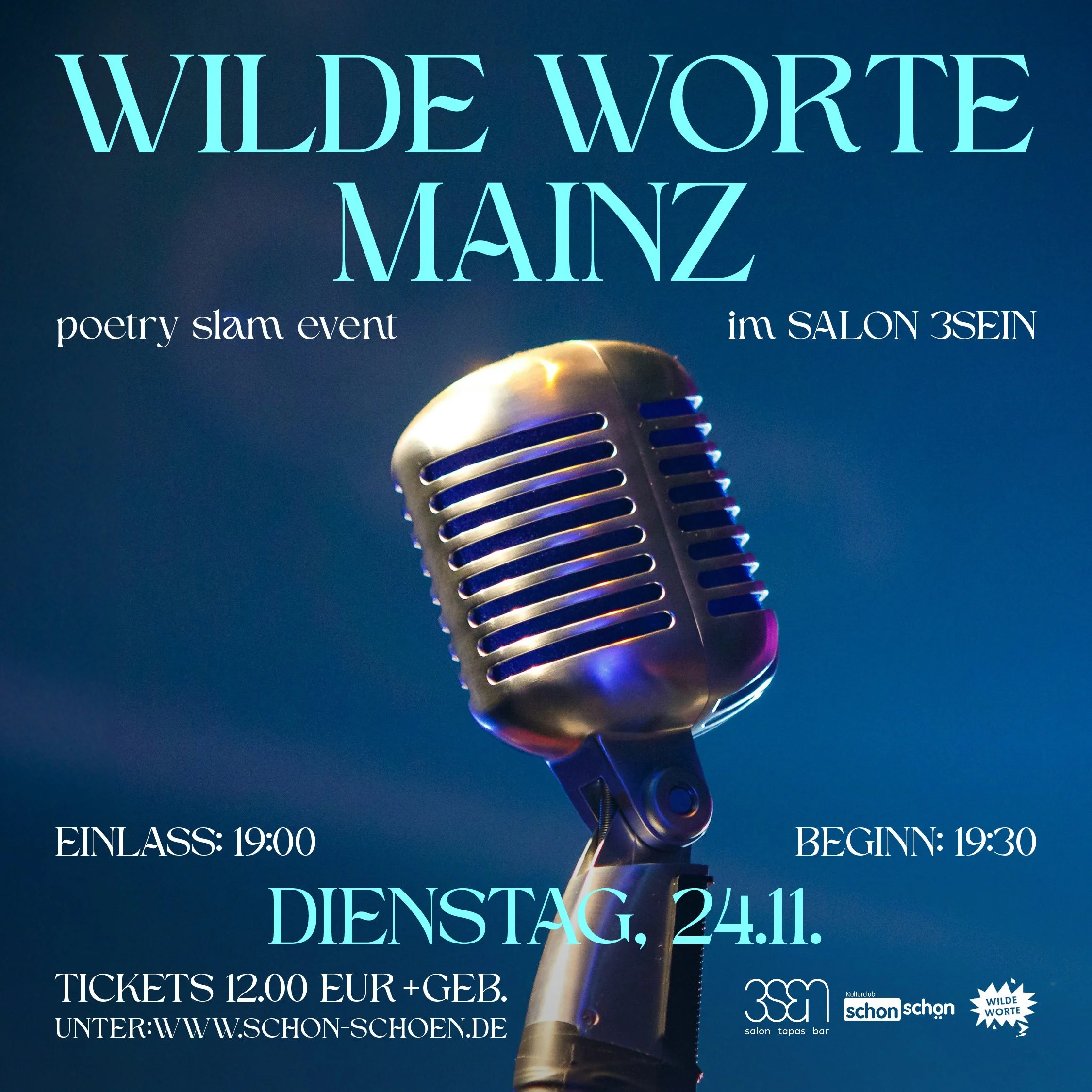 Wilde Worte – Poetry Slam