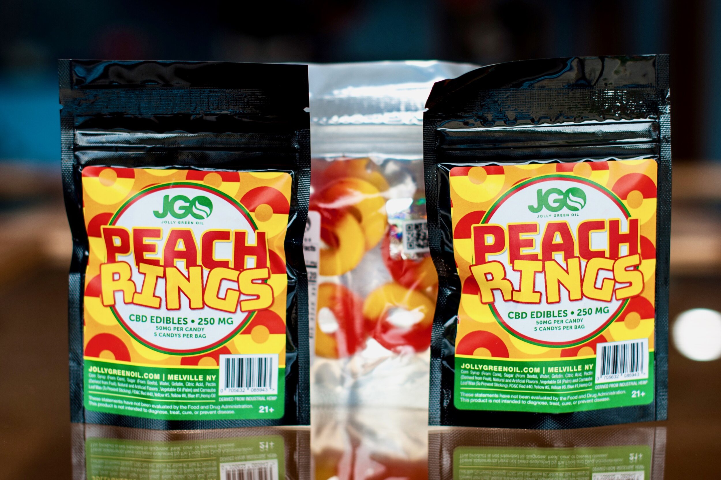 CBD Peach Rings 250 MG