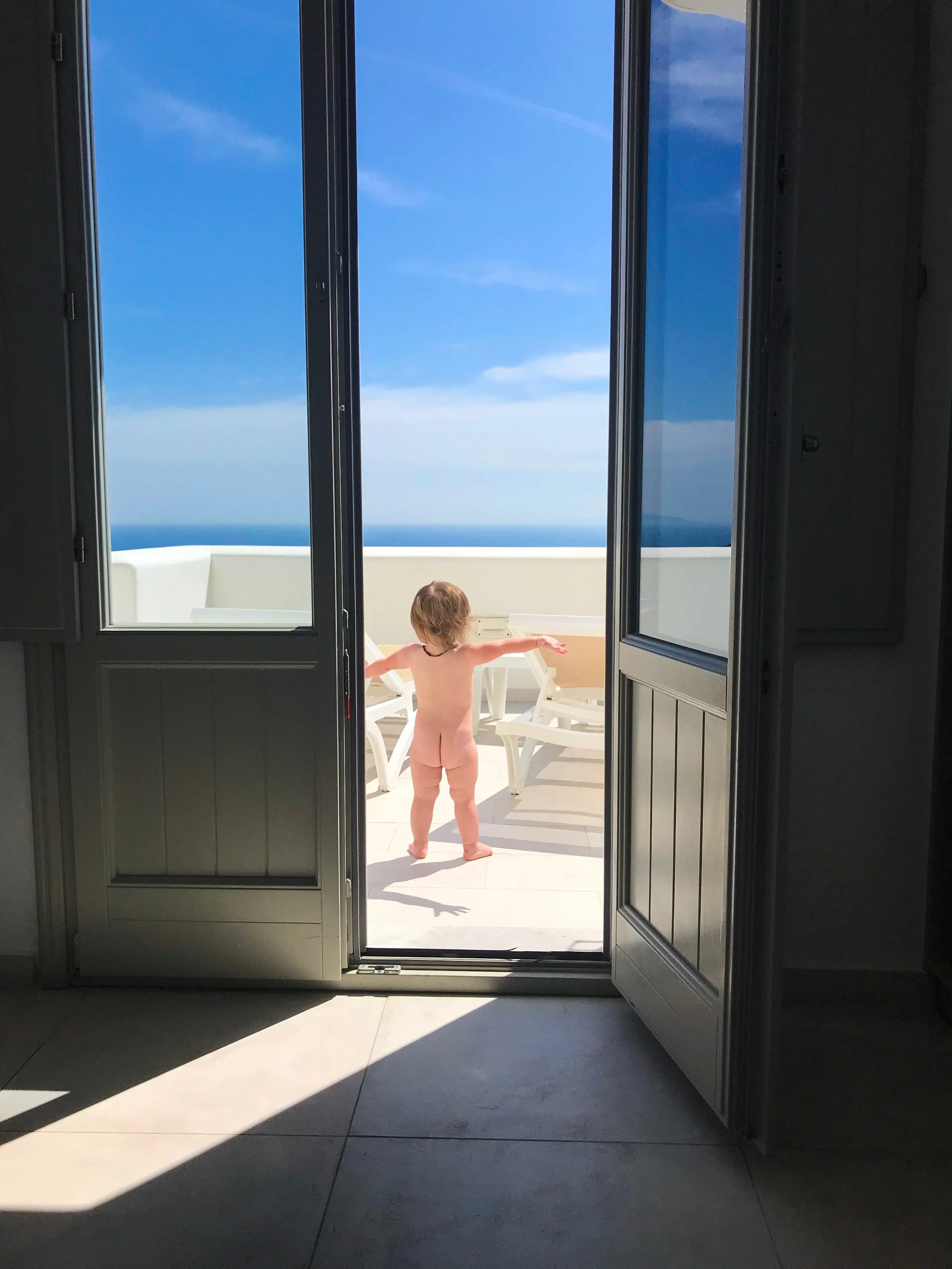 Burrises Go Greek - Santorini